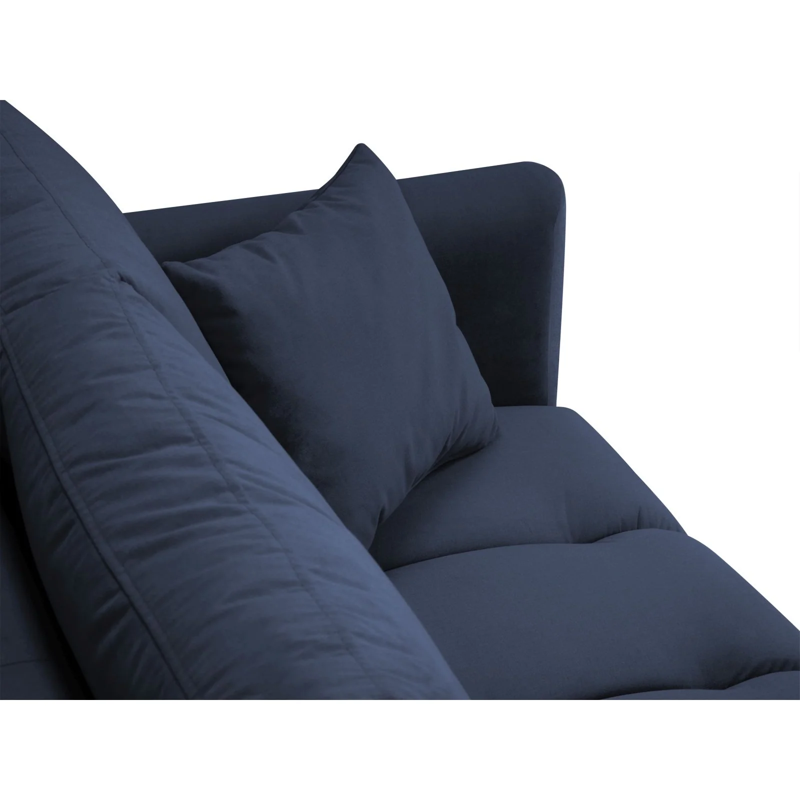 Hastings 3-Sitzer Sofa aus Samt, 220x97x75 cm - Image 6