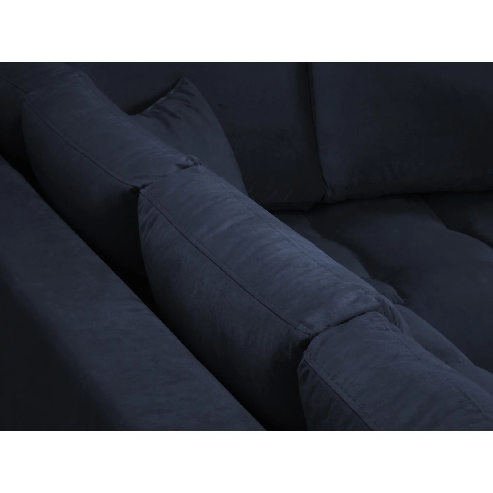 Hastings 5-Sitzer Ecksofa, Rechte Seite, aus Samt, 301x216x75 cm - Image 7