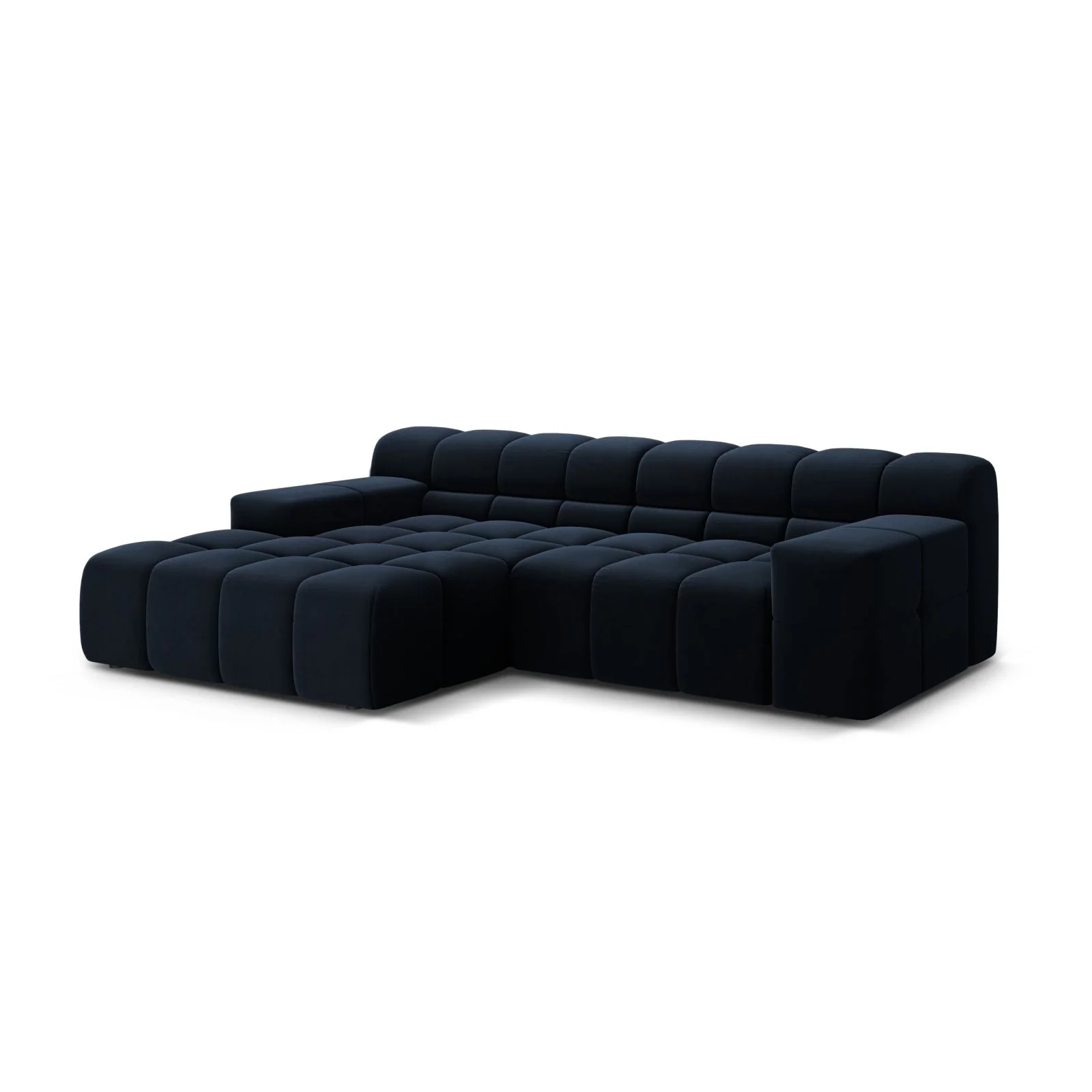 Hawaii 2-Sitzer Ecksofa, Linke Seite, aus Samt oder Strukturstoff, 240x160 cm - Image 22