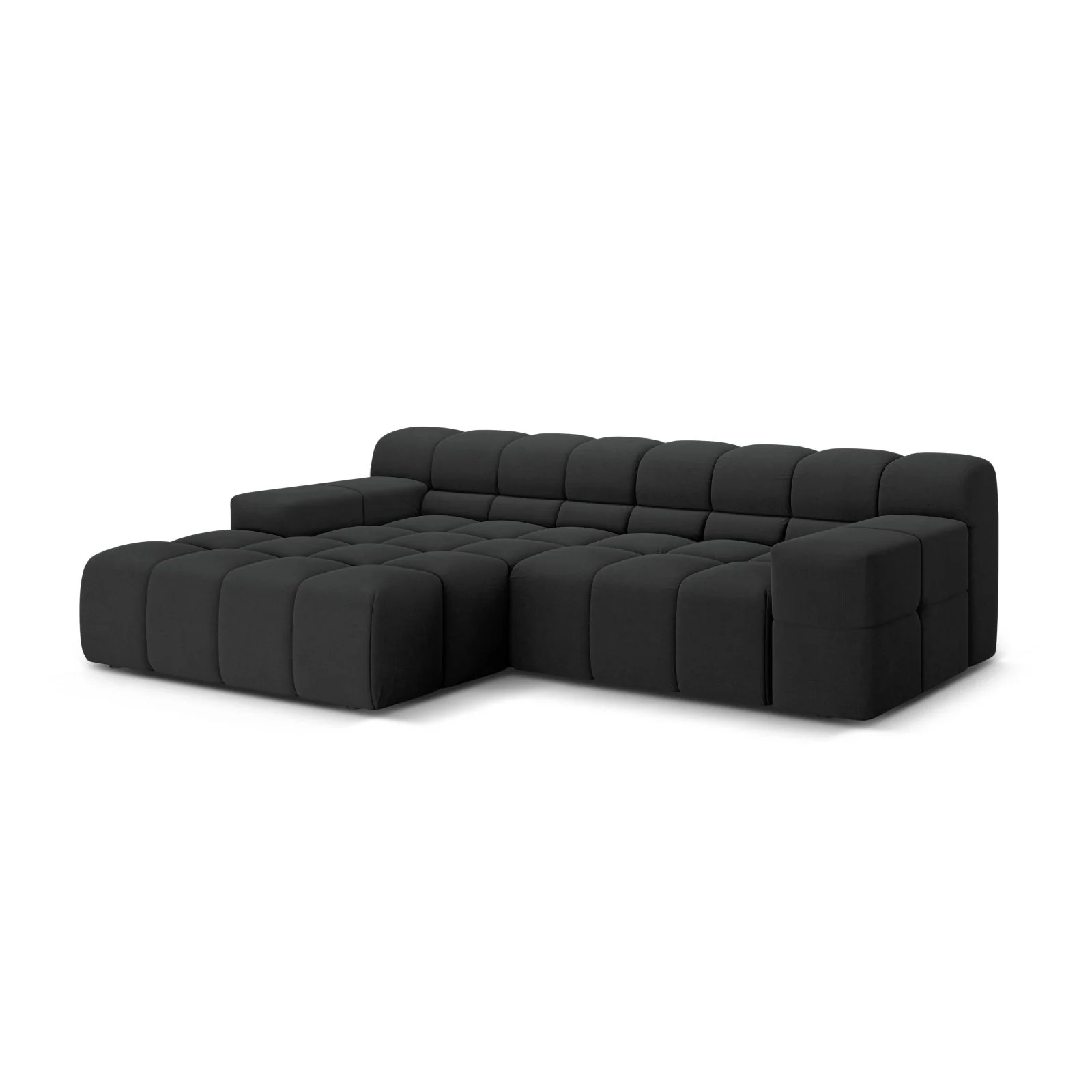 Hawaii 2-Sitzer Ecksofa, Linke Seite, aus Samt oder Strukturstoff, 240x160 cm - Image 70