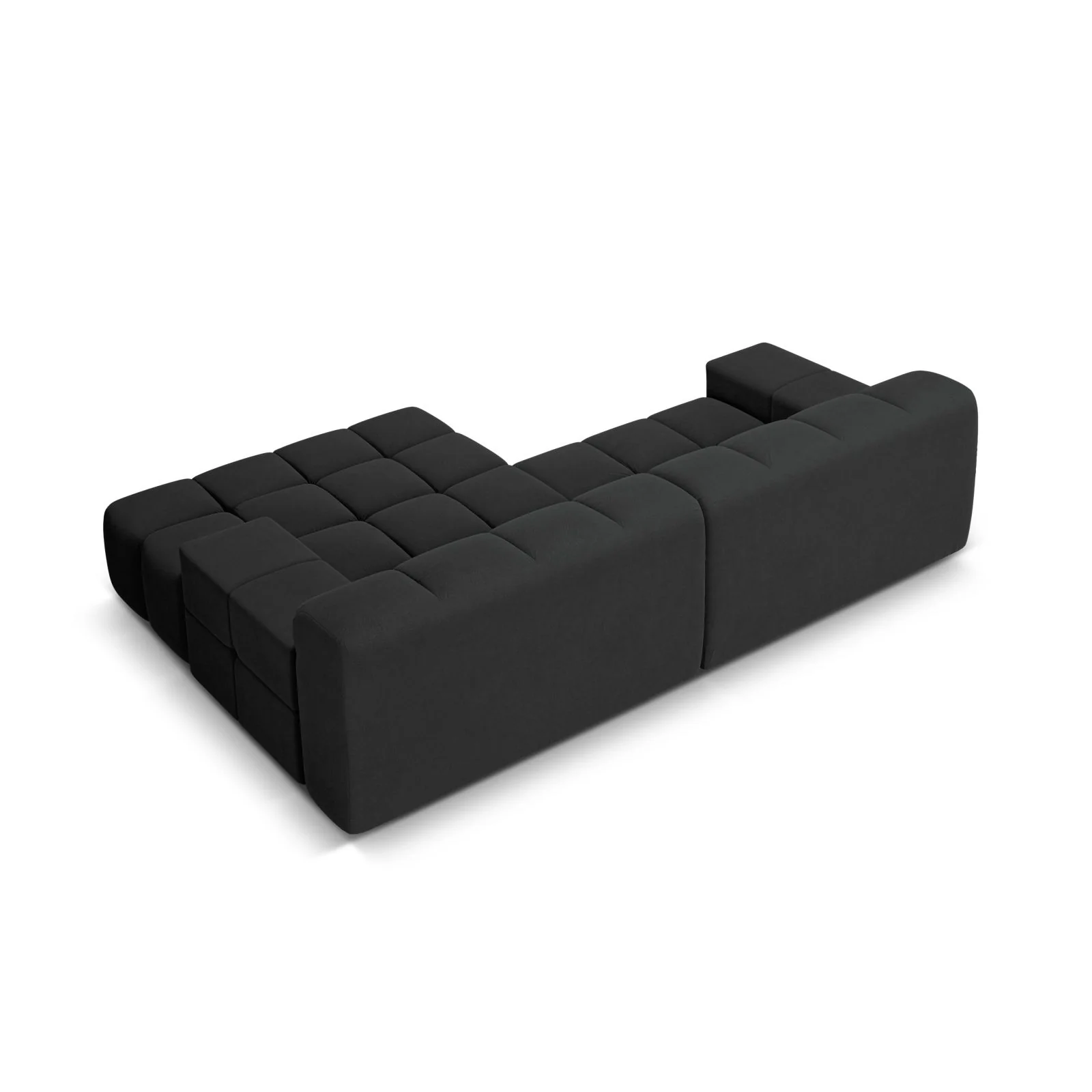 Hawaii 2-Sitzer Ecksofa, Rechte Seite, aus Samt oder Strukturstoff, 240x160 cm - Image 71