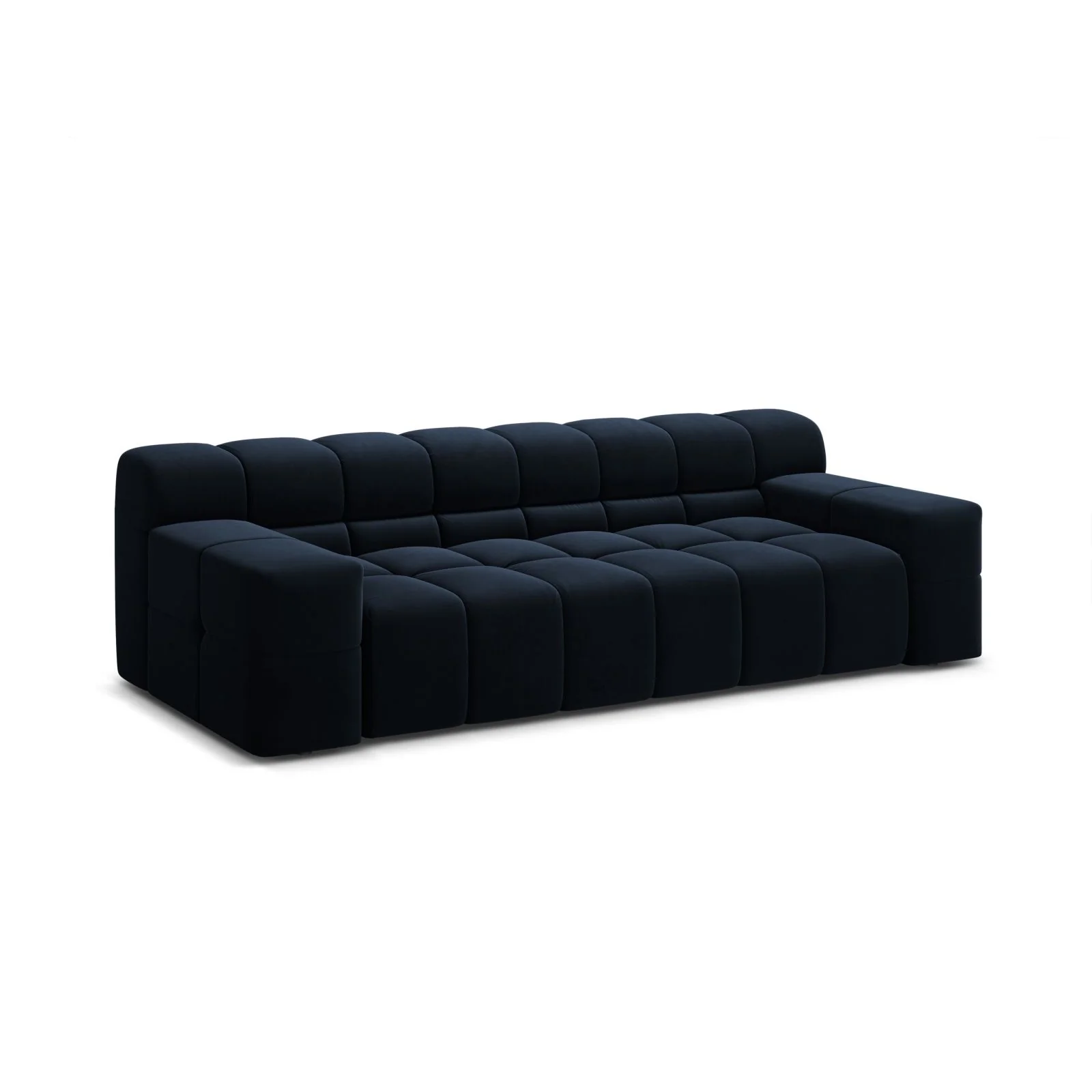 Hawaii 3-Sitzer Sofa aus Samt oder Strukturstoff, 240x100x75 cm - Image 21