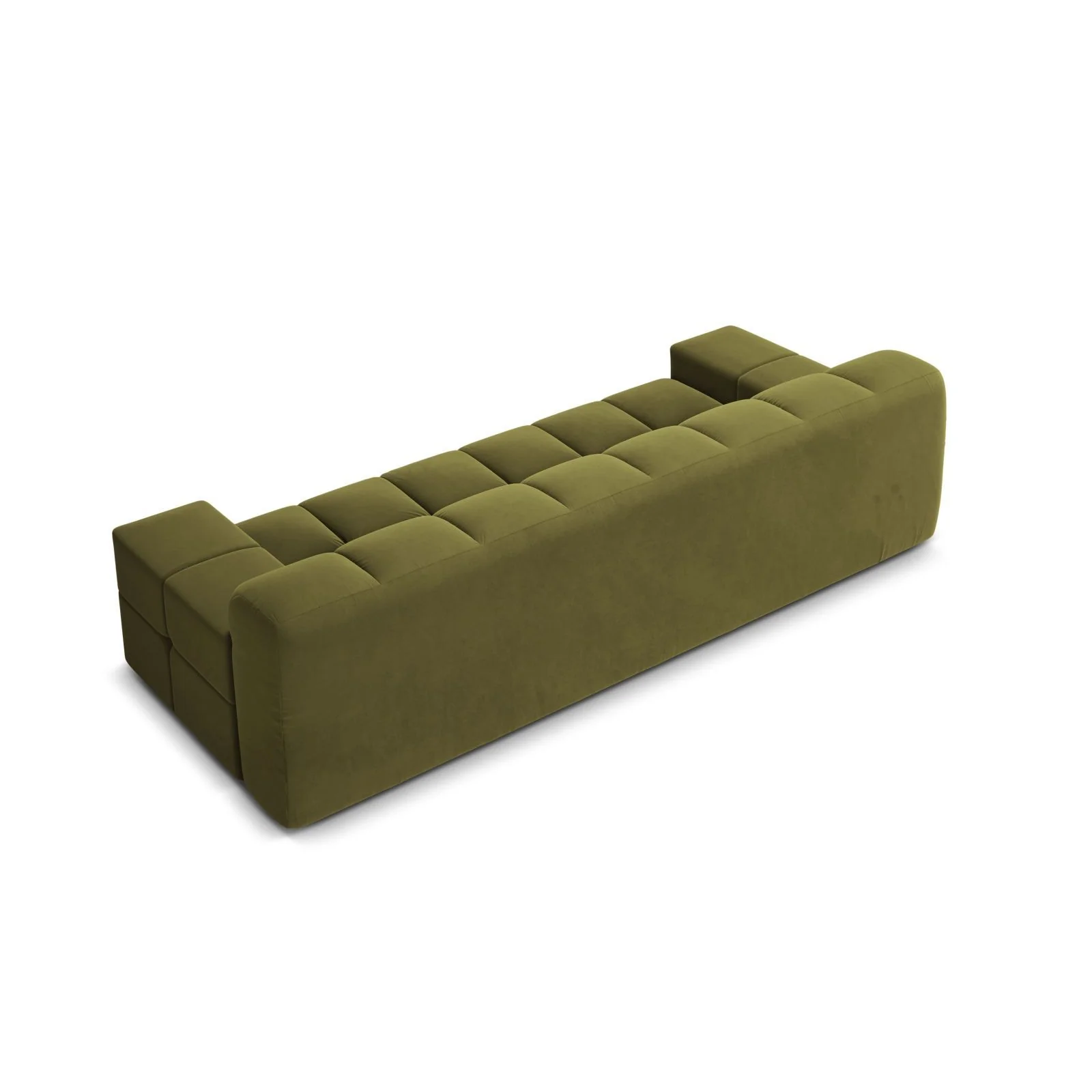 Hawaii 3-Sitzer Sofa aus Samt oder Strukturstoff, 240x100x75 cm - Image 28