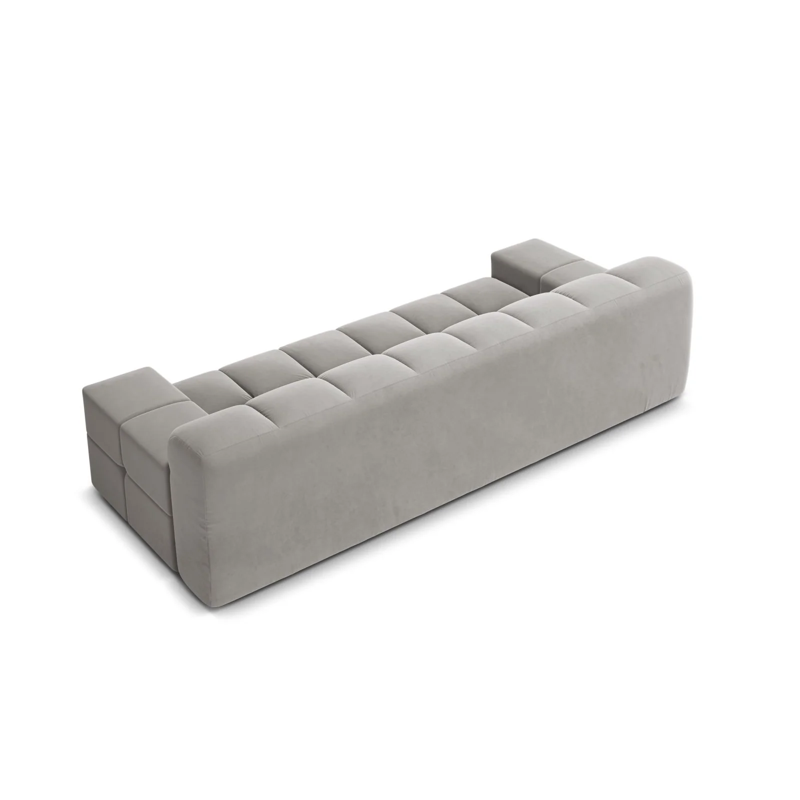 Hawaii 3-Sitzer Sofa aus Samt oder Strukturstoff, 240x100x75 cm - Image 34