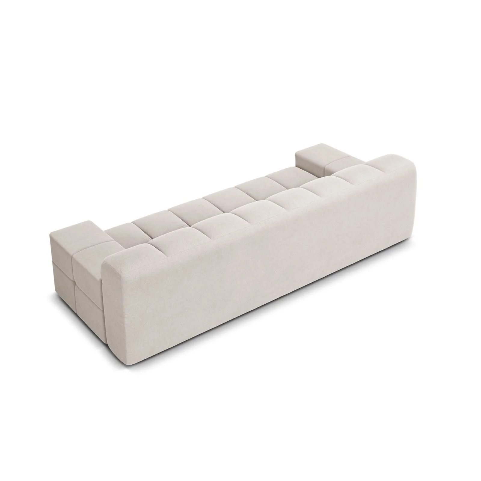 Hawaii 3-Sitzer Sofa aus Samt oder Strukturstoff, 240x100x75 cm - Image 40