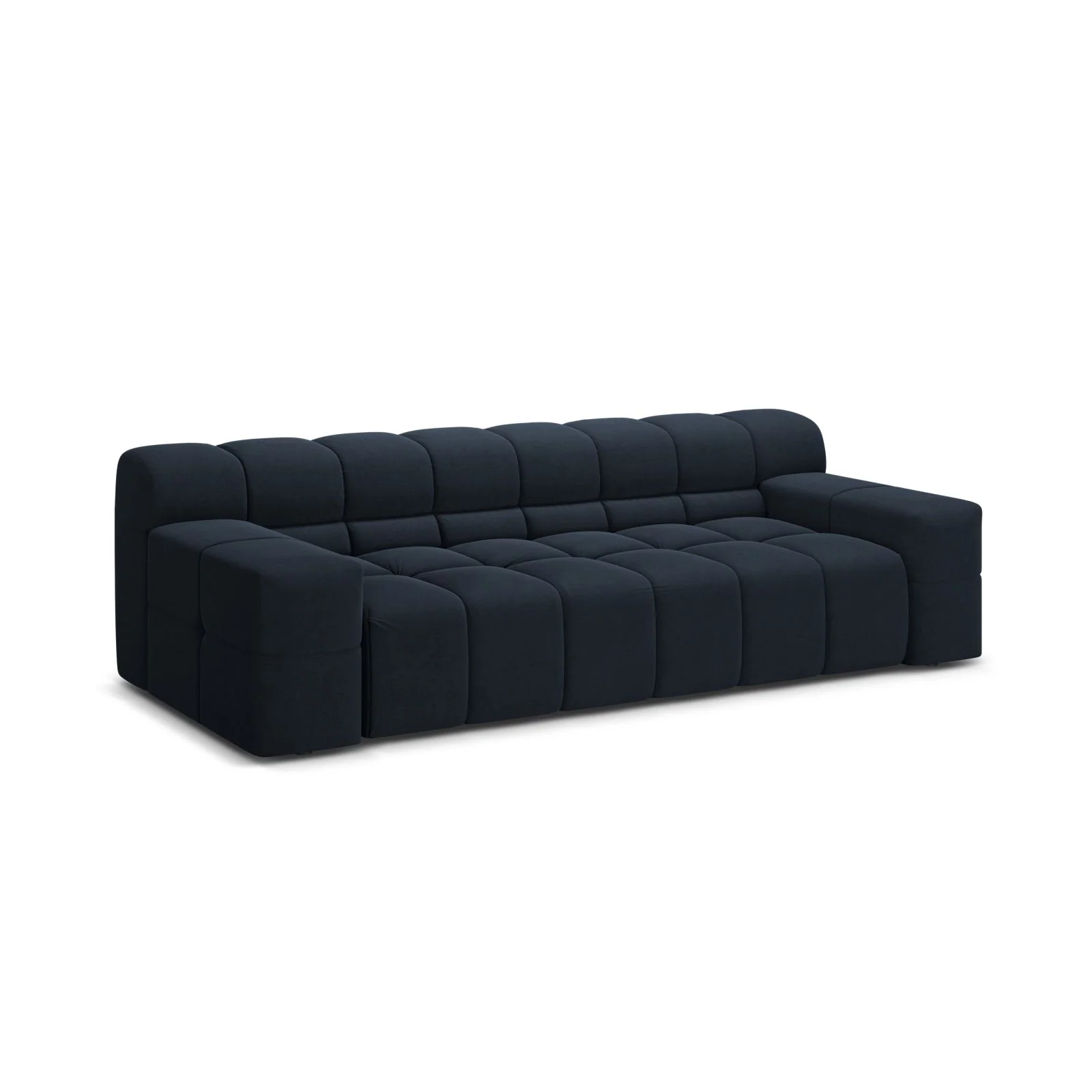 Hawaii 3-Sitzer Sofa aus Samt oder Strukturstoff, 240x100x75 cm - Image 57