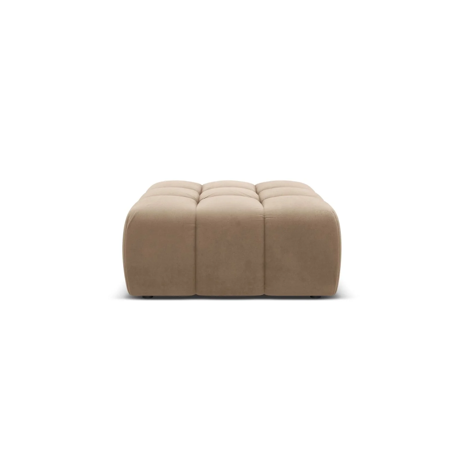 Hawaii Pouf aus Samt oder Strukturstoff, 90x100x38 cm - Image 11