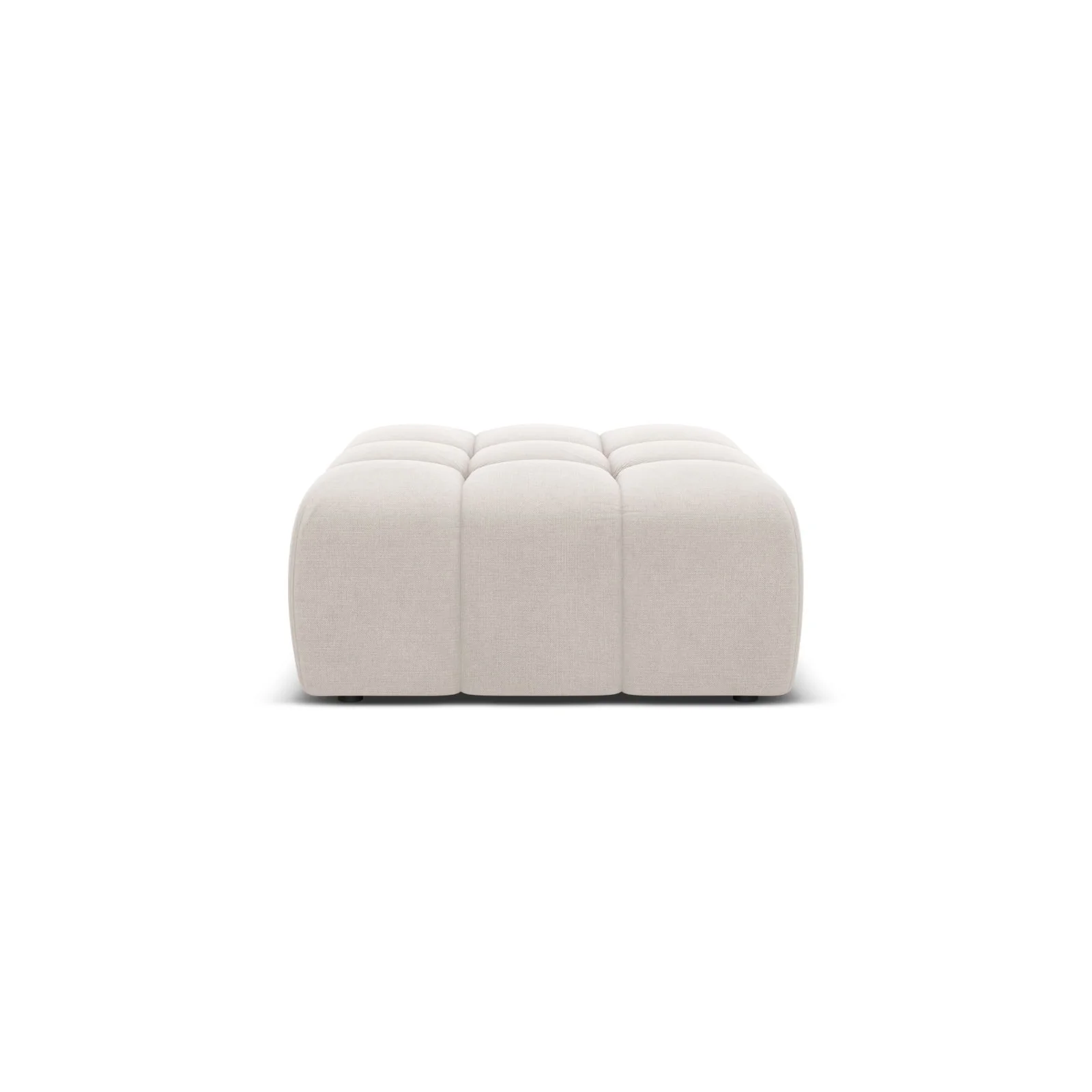 Hawaii Pouf aus Samt oder Strukturstoff, 90x100x38 cm - Image 31