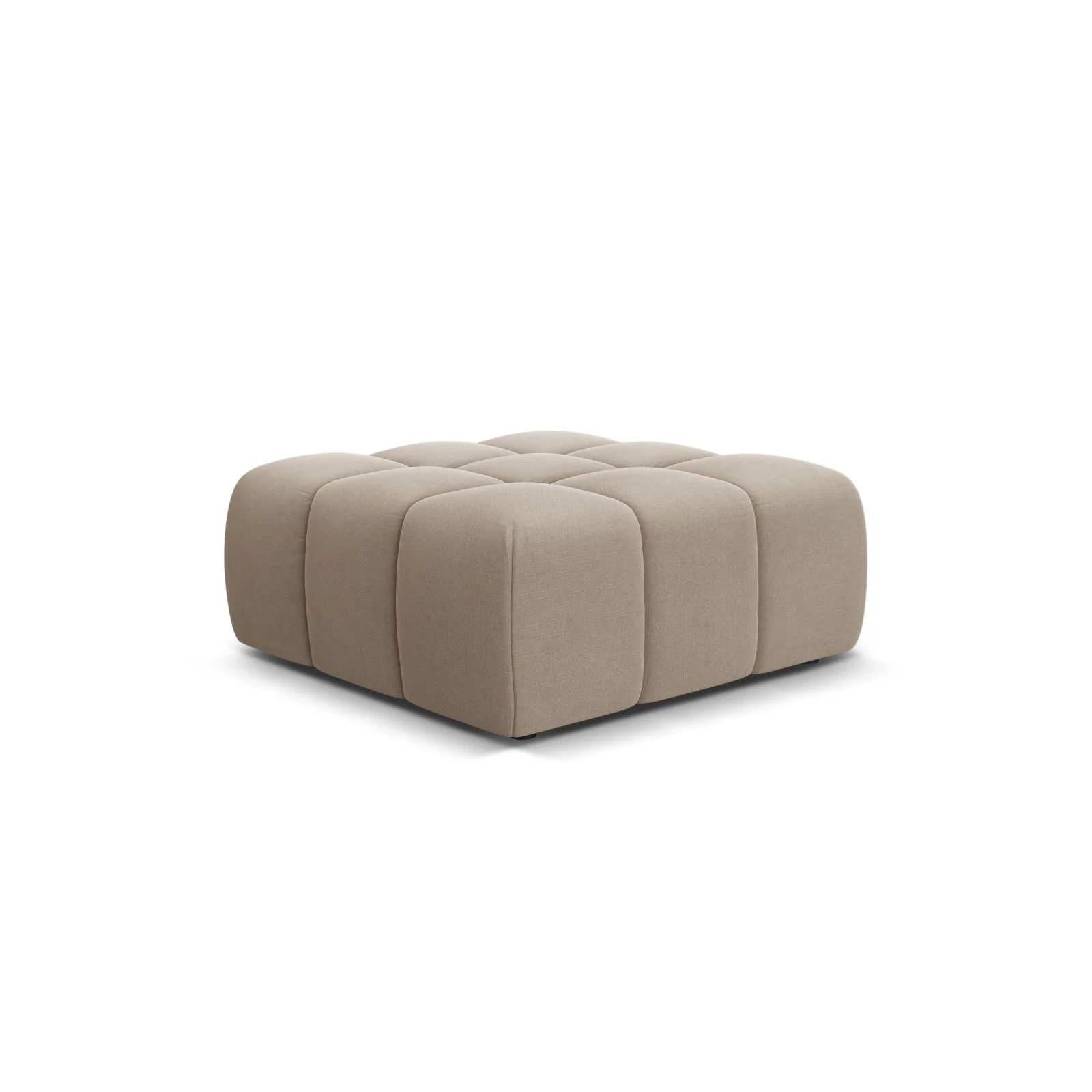 Hawaii Pouf aus Samt oder Strukturstoff, 90x100x38 cm - Image 39