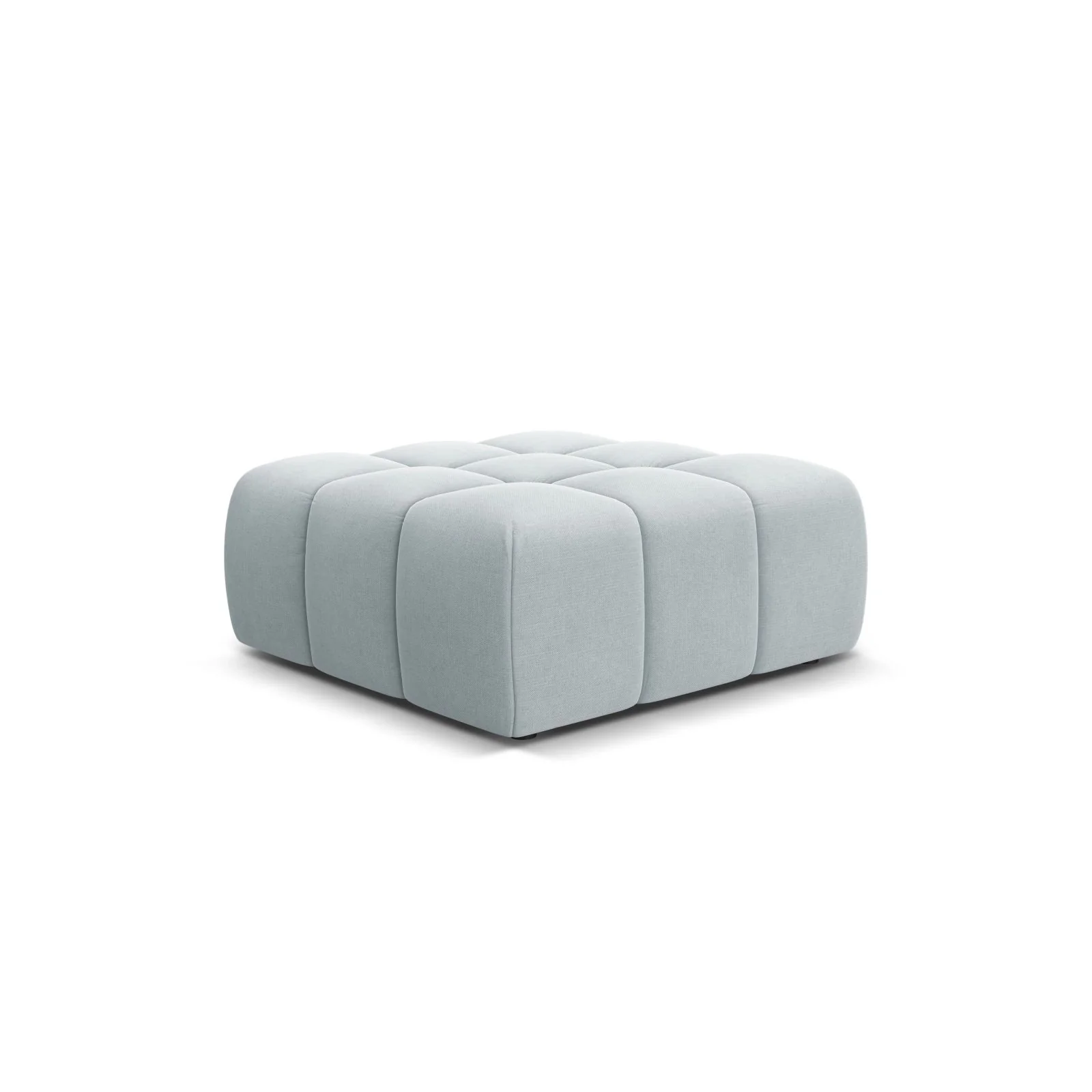 Hawaii Pouf aus Samt oder Strukturstoff, 90x100x38 cm - Image 54