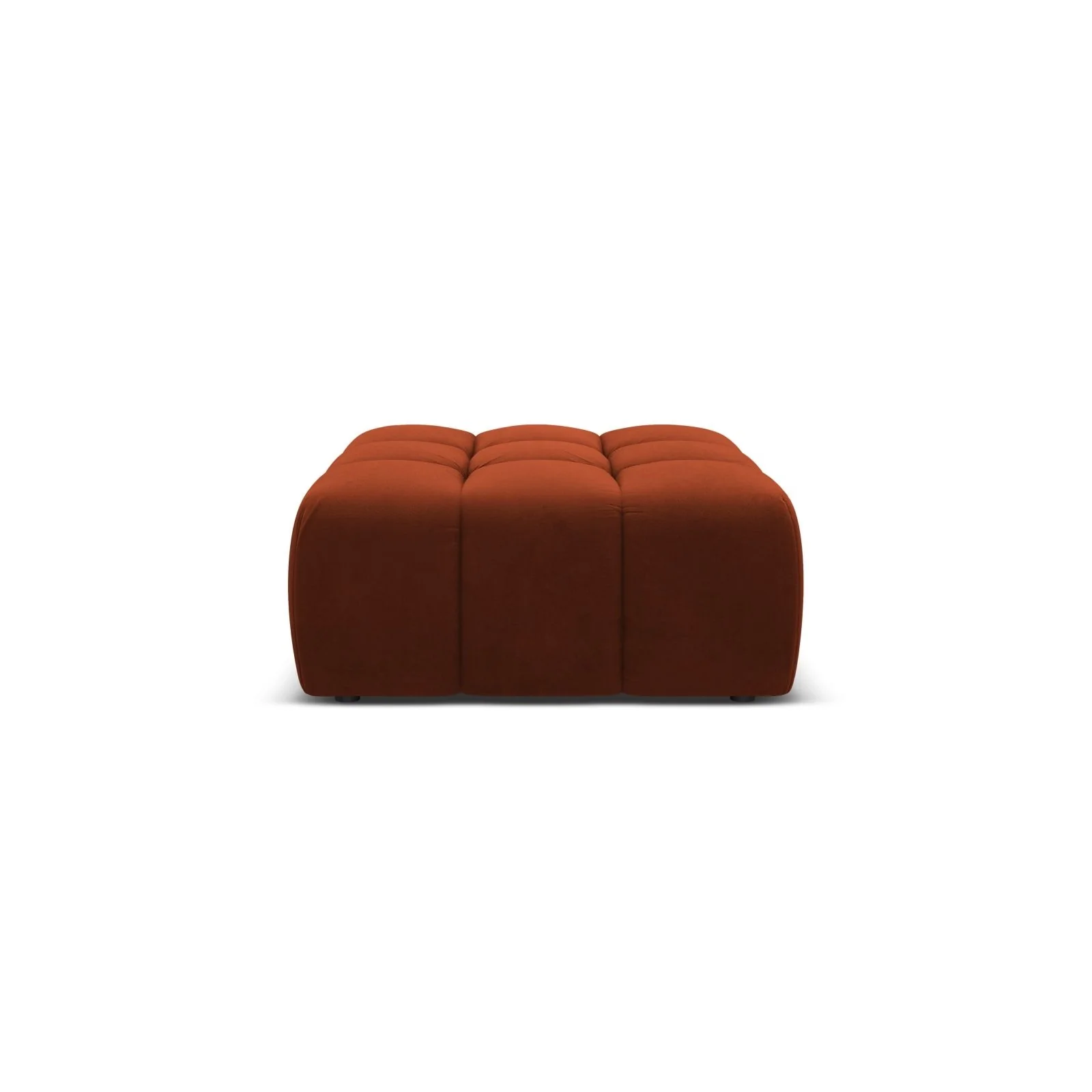 Hawaii Pouf aus Samt oder Strukturstoff, 90x100x38 cm - Image 6