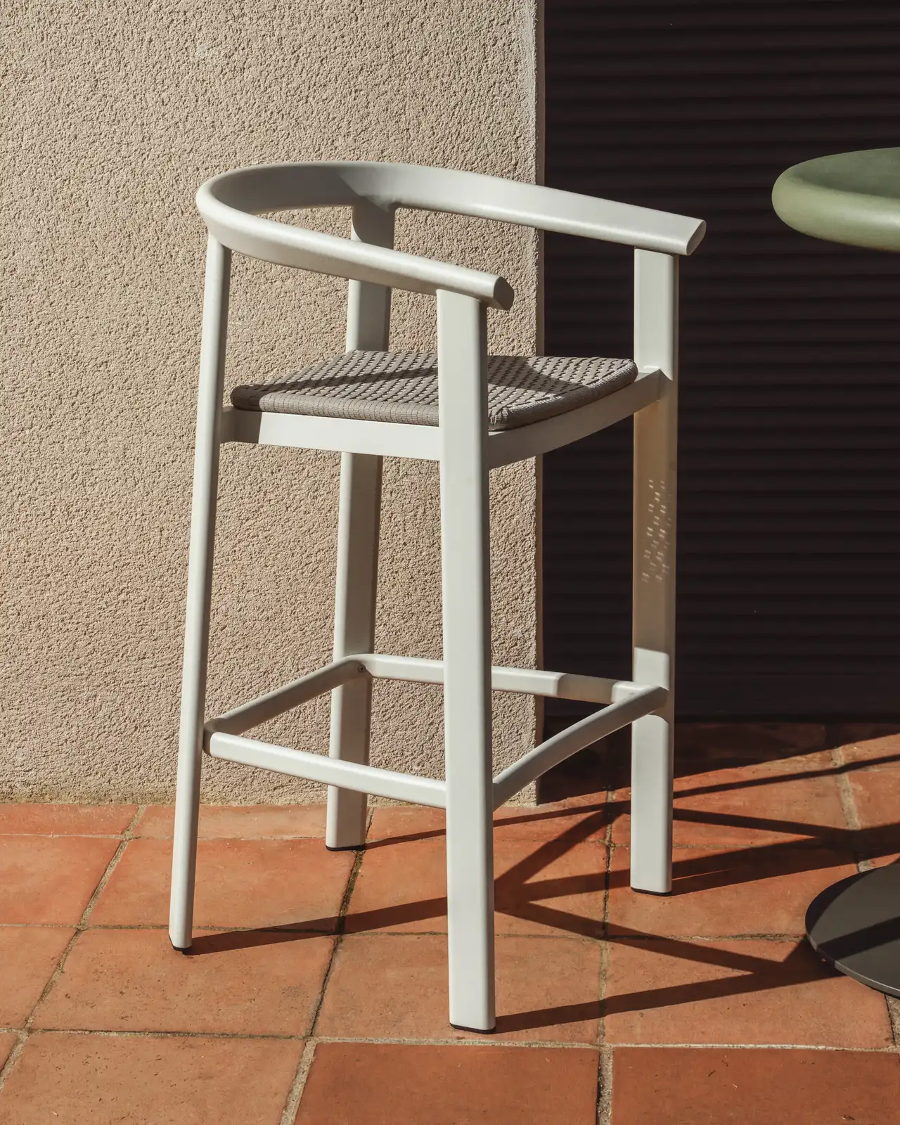 Hocker Erice aus Aluminium und Seil, 65 cm - Image 14
