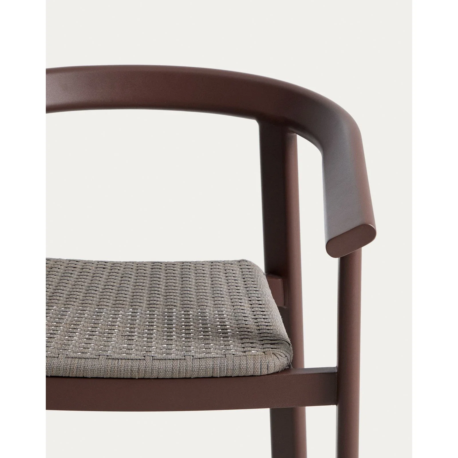 Hocker Erice aus Aluminium und Seil, 65 cm - Image 8