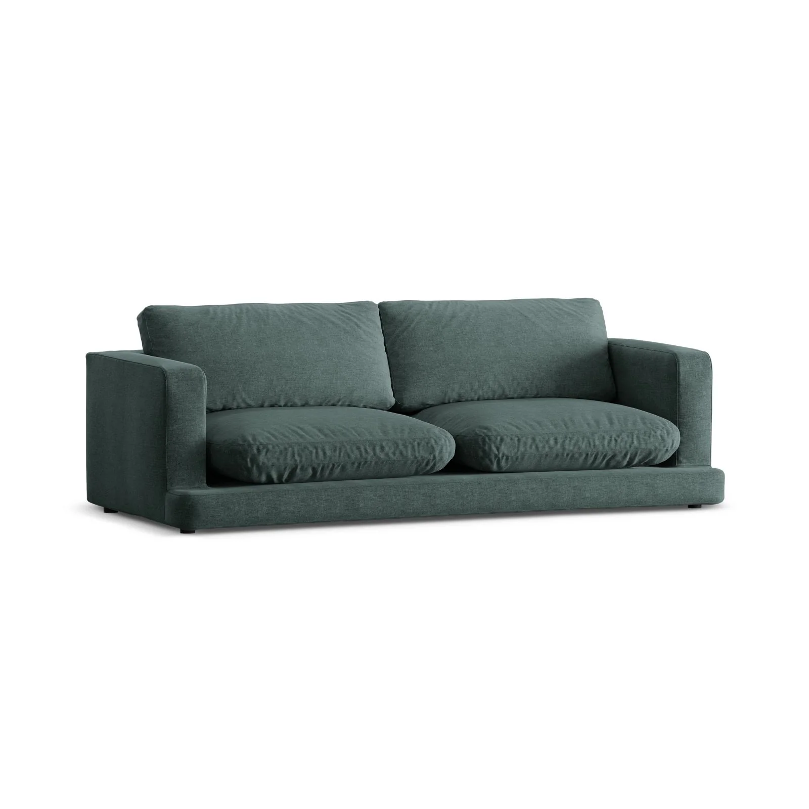 Ibiza 3-Sitzer Sofa aus Samt oder Strukturstoff, 210x105x86 cm - Image 16