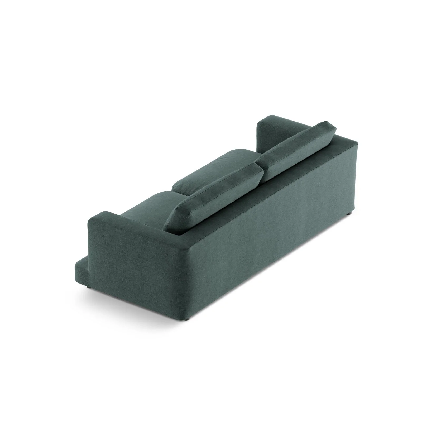 Ibiza 3-Sitzer Sofa aus Samt oder Strukturstoff, 210x105x86 cm - Image 17