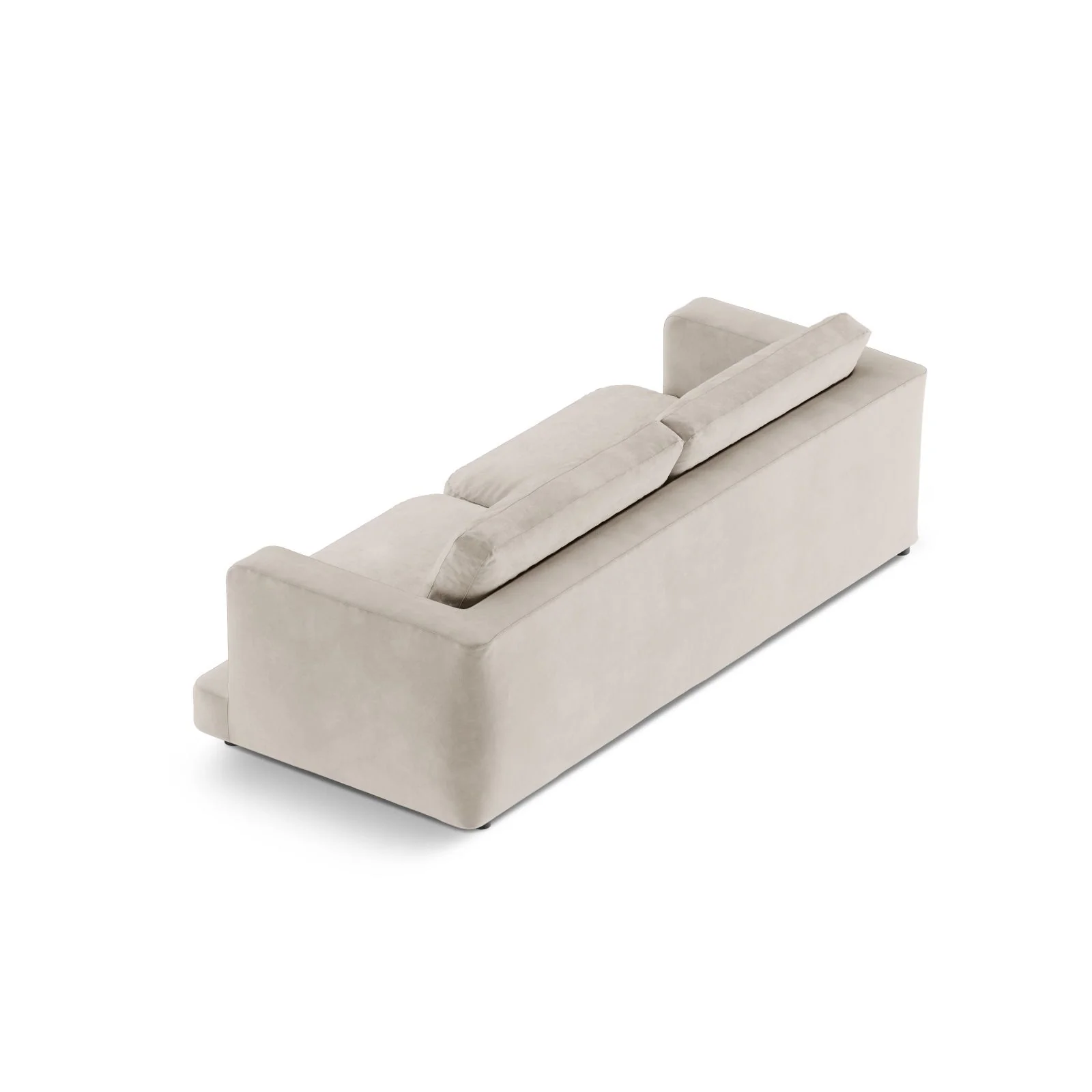 Ibiza 3-Sitzer Sofa aus Samt oder Strukturstoff, 210x105x86 cm - Image 41