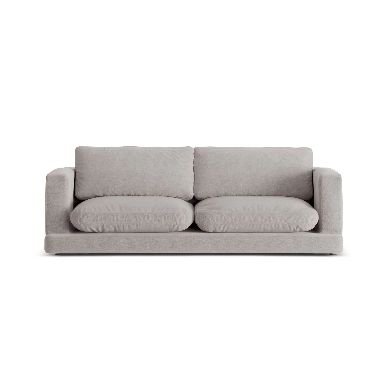 Ibiza 3-Sitzer Sofa aus Samt oder Strukturstoff, 210x105x86 cm - Image 7