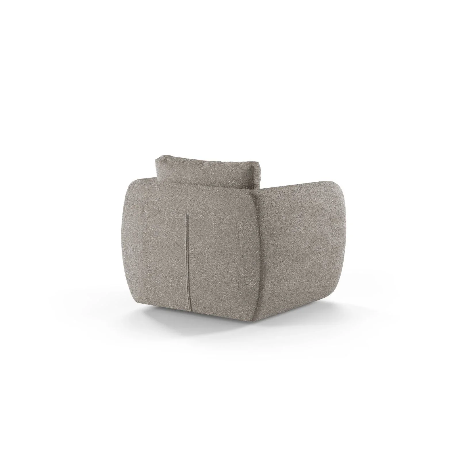 Iga Sessel drehbar aus Samt, Chenille oder Boucle, 95x87 cm - Image 15