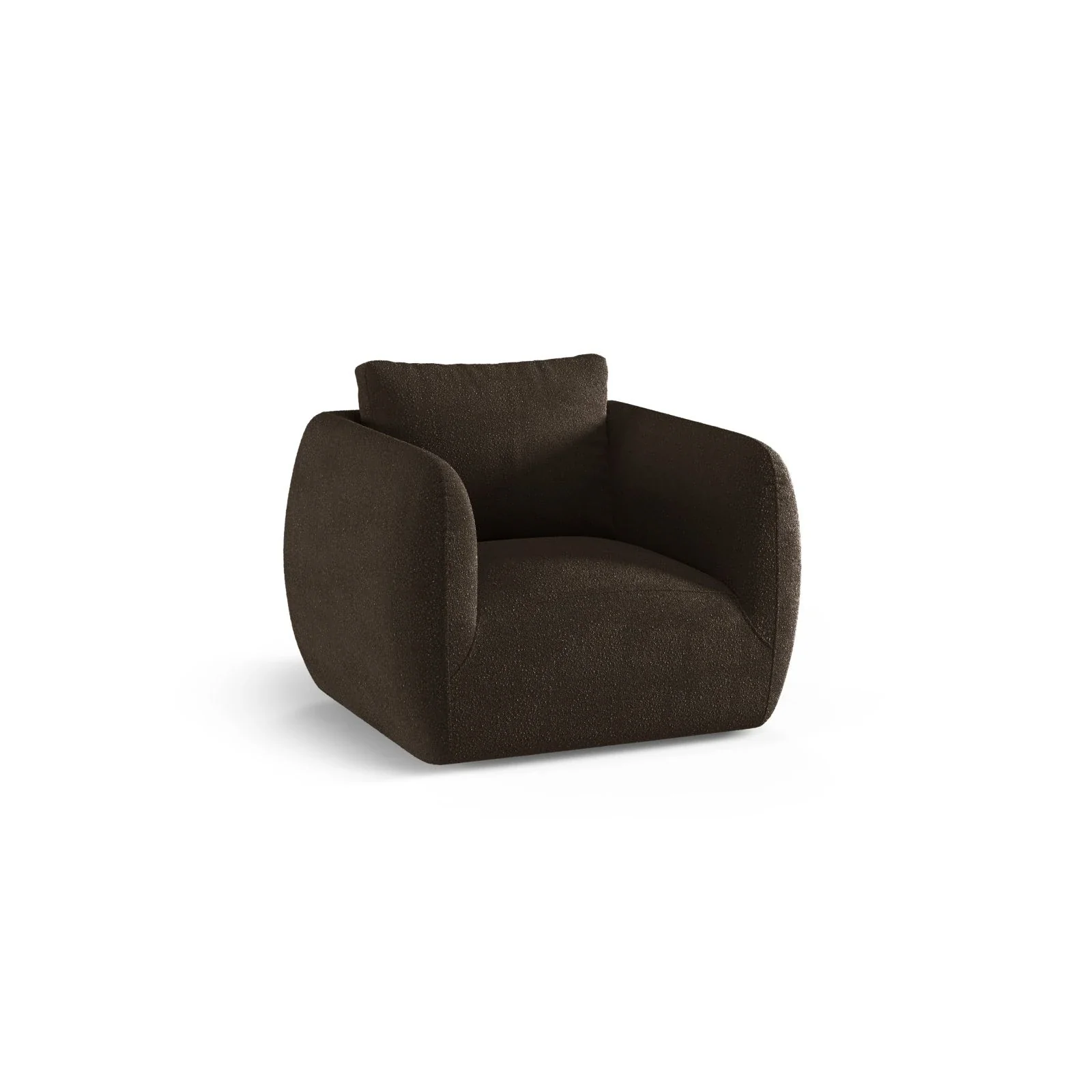 Iga Sessel drehbar aus Samt, Chenille oder Boucle, 95x87 cm - Image 22