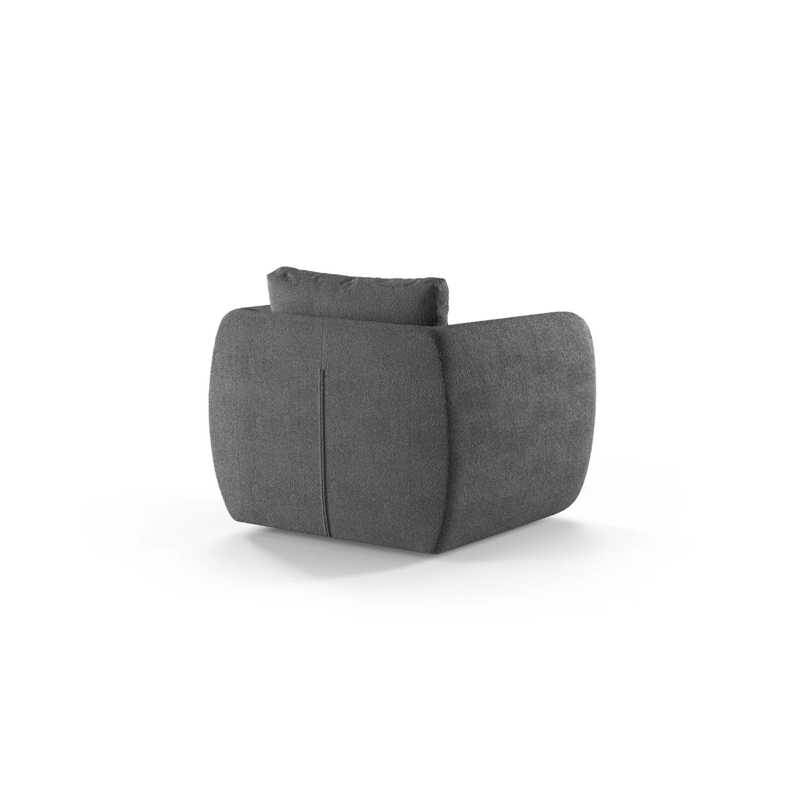Iga Sessel drehbar aus Samt, Chenille oder Boucle, 95x87 cm - Image 27