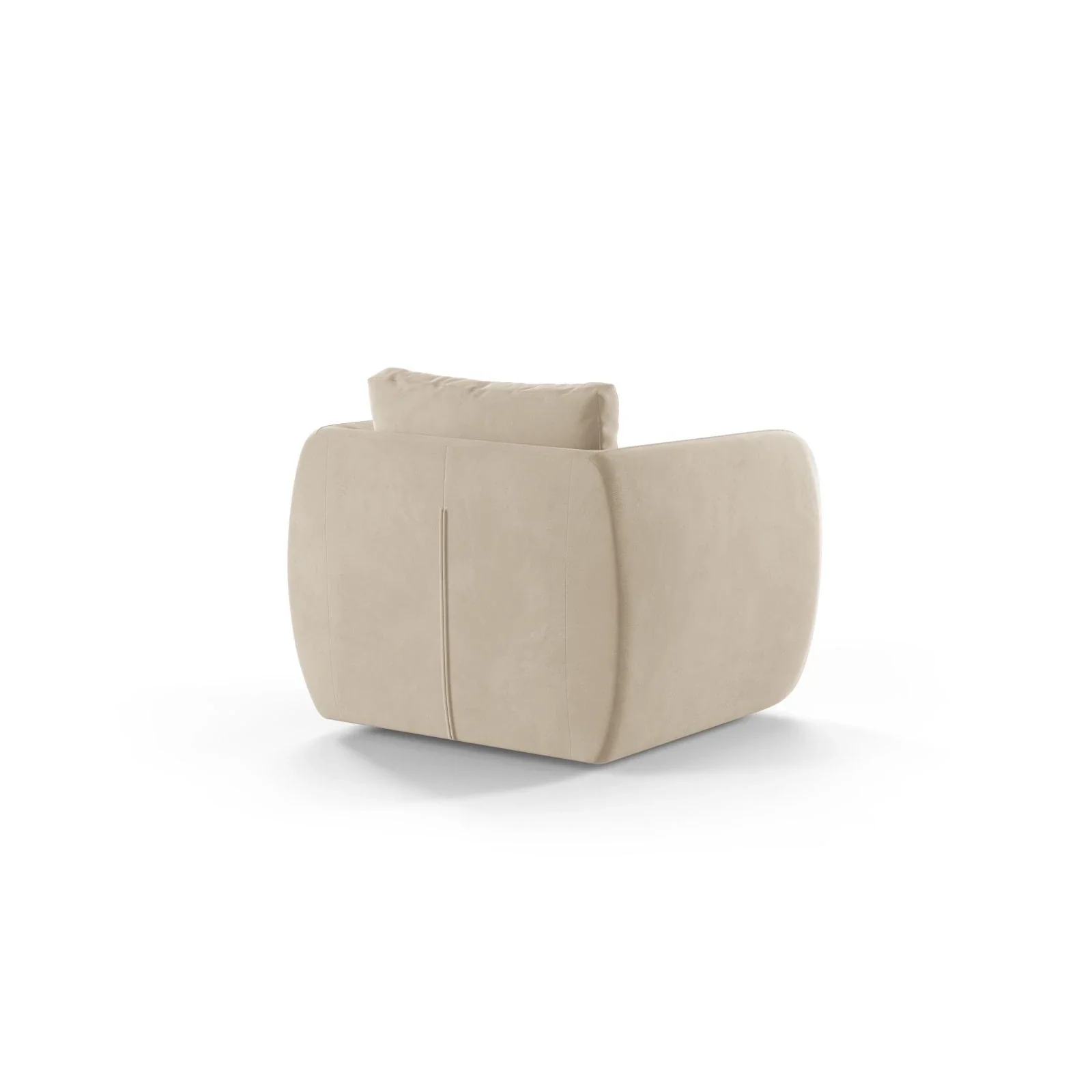 Iga Sessel drehbar aus Samt, Chenille oder Boucle, 95x87 cm - Image 35