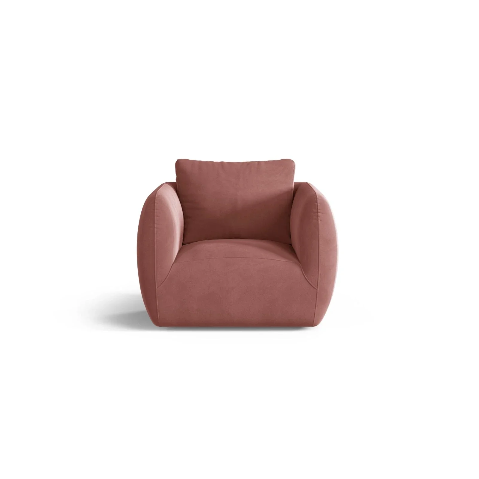 Iga Sessel drehbar aus Samt, Chenille oder Boucle, 95x87 cm - Image 50