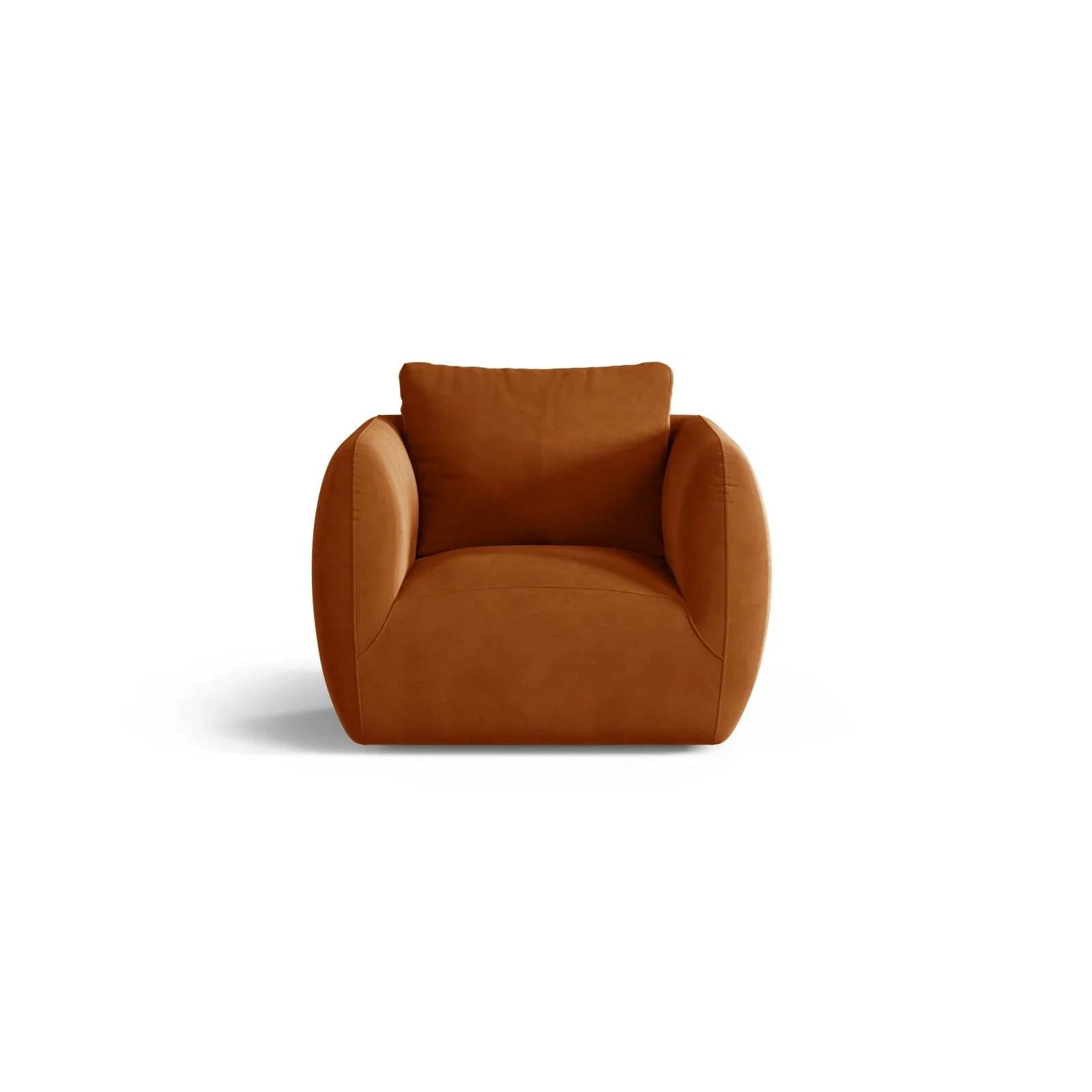 Iga Sessel drehbar aus Samt, Chenille oder Boucle, 95x87 cm - Image 58