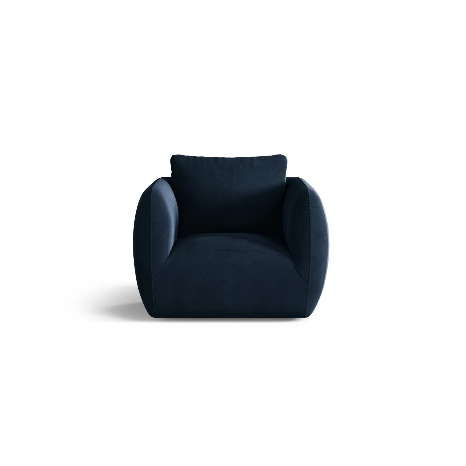 Iga Sessel drehbar aus Samt, Chenille oder Boucle, 95x87 cm - Image 66