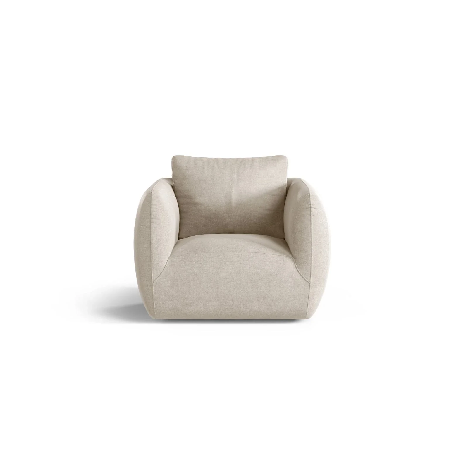 Iga Sessel drehbar aus Samt, Chenille oder Boucle, 95x87 cm - Image 78