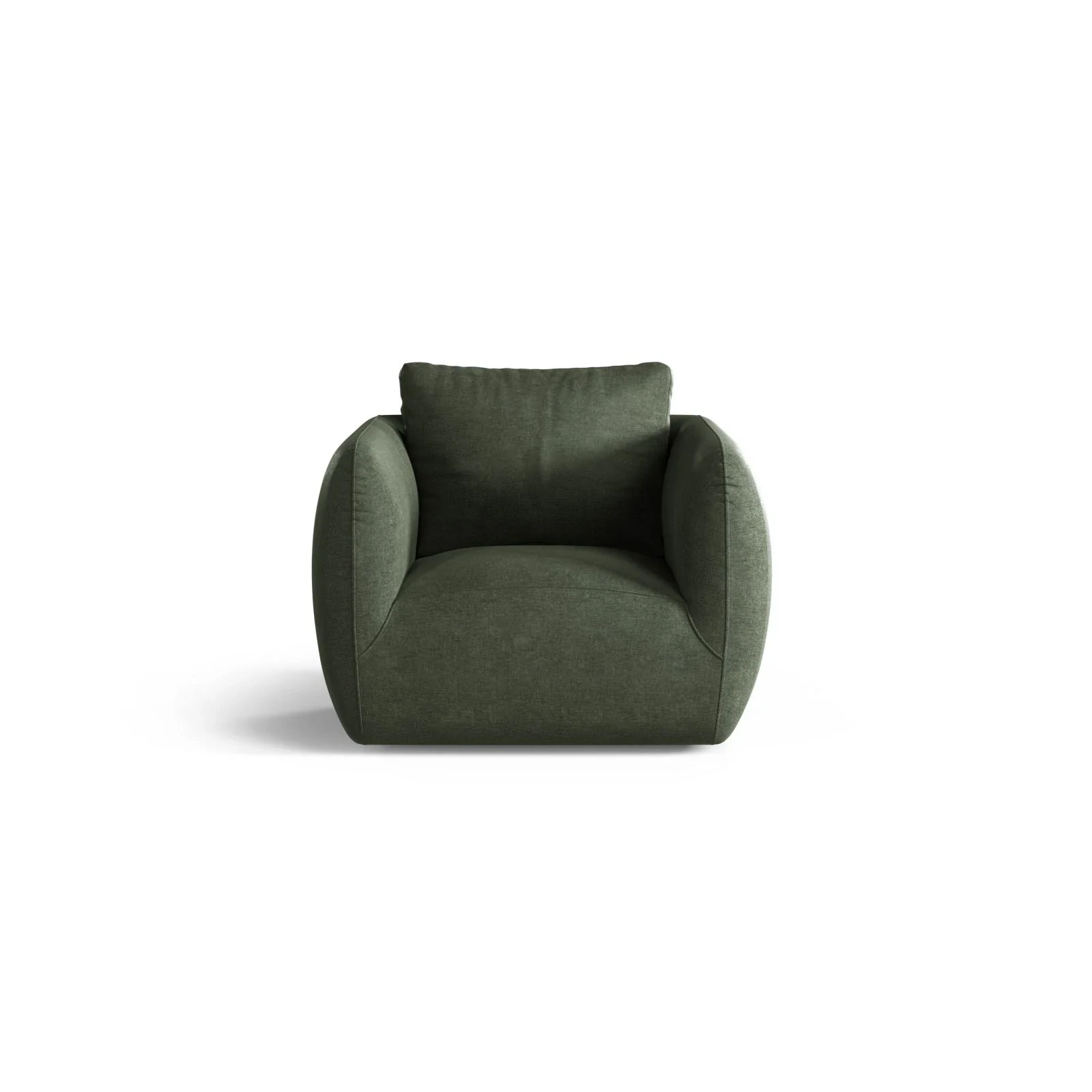 Iga Sessel drehbar aus Samt, Chenille oder Boucle, 95x87 cm - Image 90