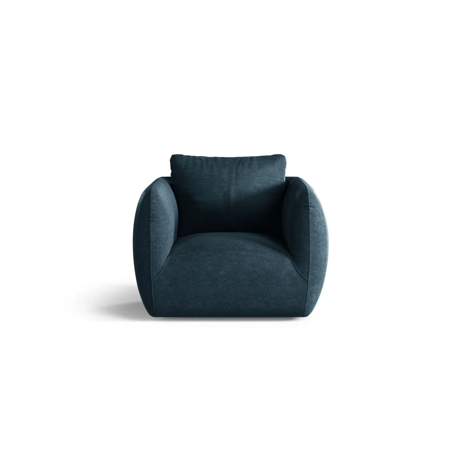 Iga Sessel drehbar aus Samt, Chenille oder Boucle, 95x87 cm - Image 94