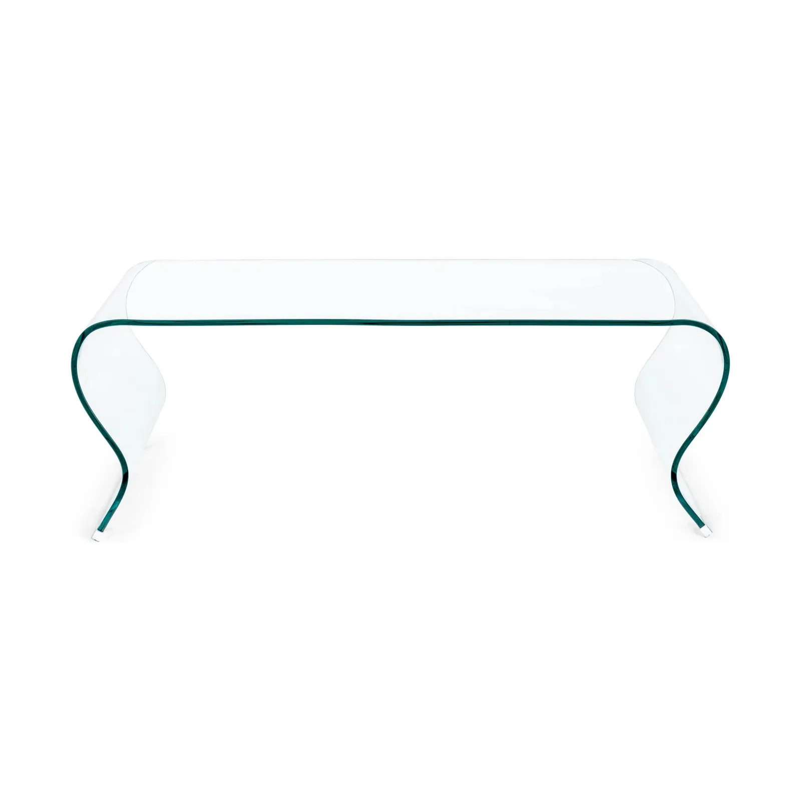 Iride Couchtisch Rect Curl Glas 120x60 cm - Image 5