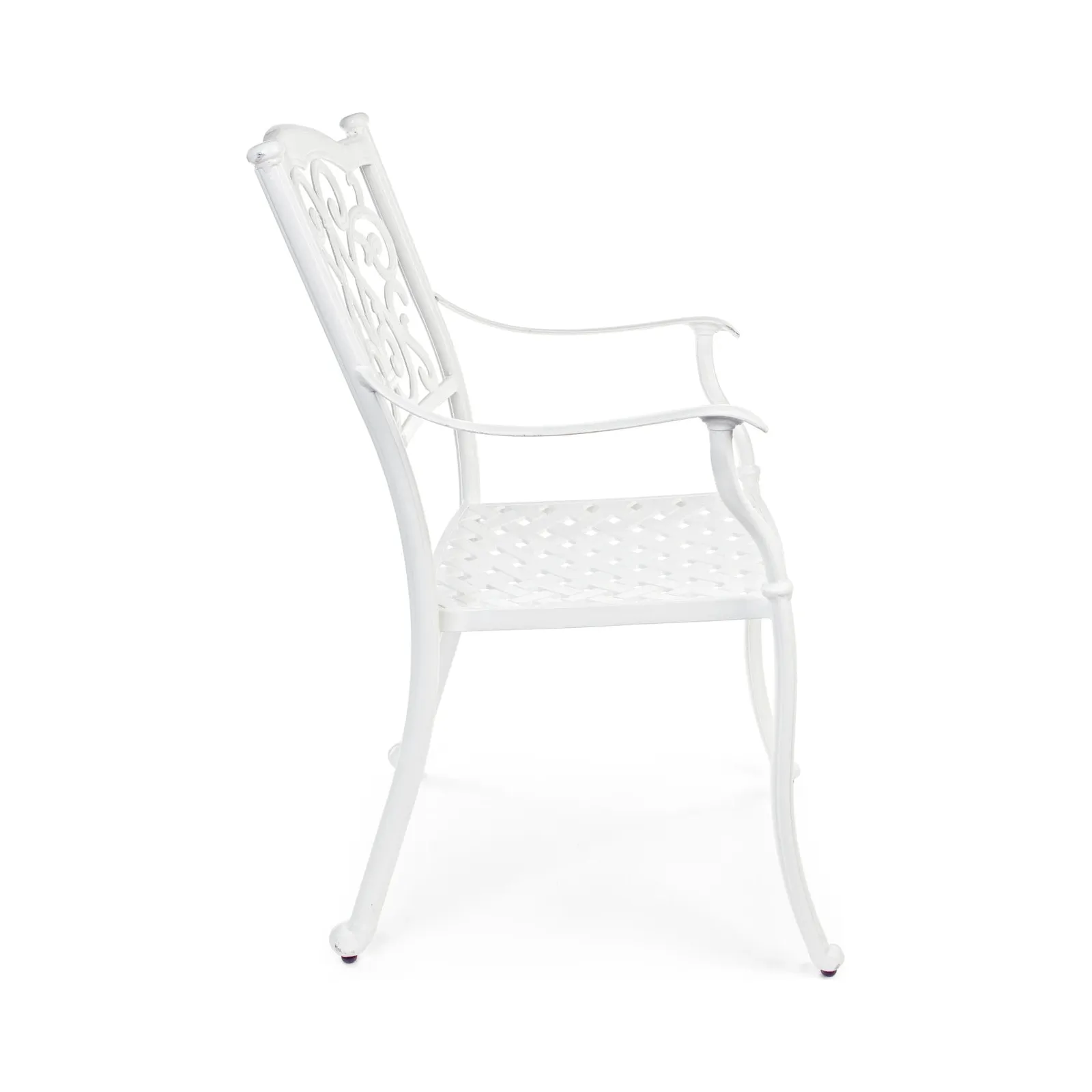 Ivrea Stuhl mit Armlehne Weiss - Image 7