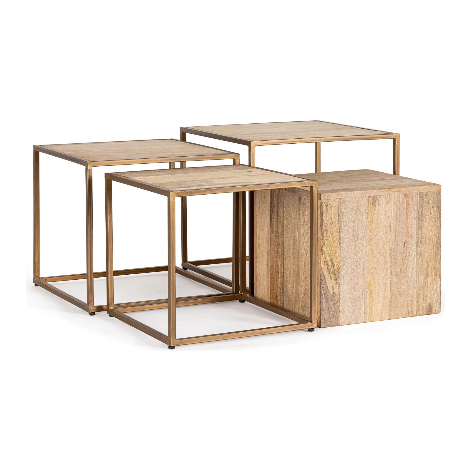 Jaidev Couchtisch 4er Set
