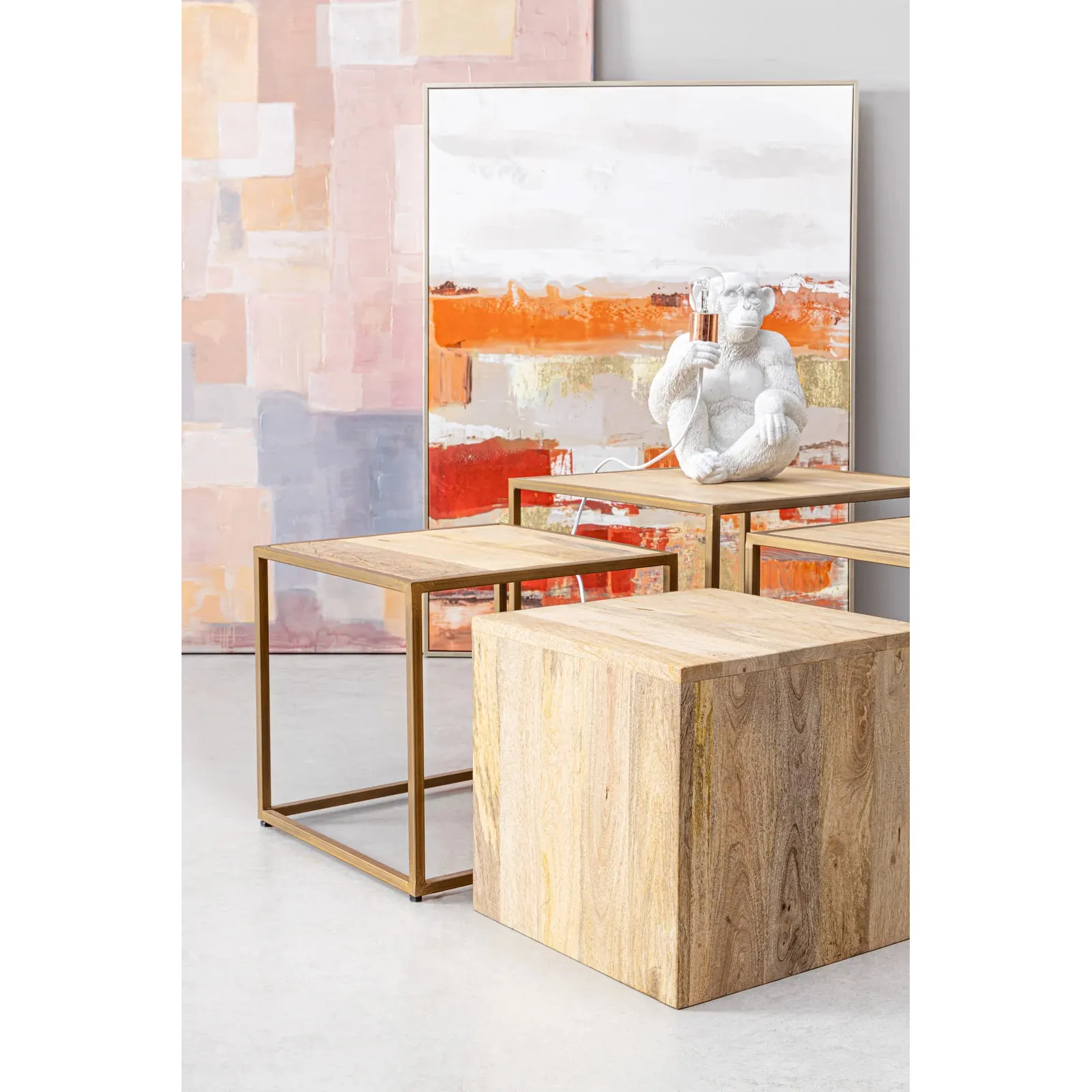 Jaidev Couchtisch 4er Set - Image 2