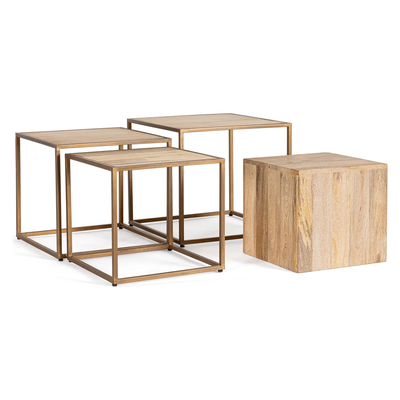 Jaidev Couchtisch 4er Set - Image 5
