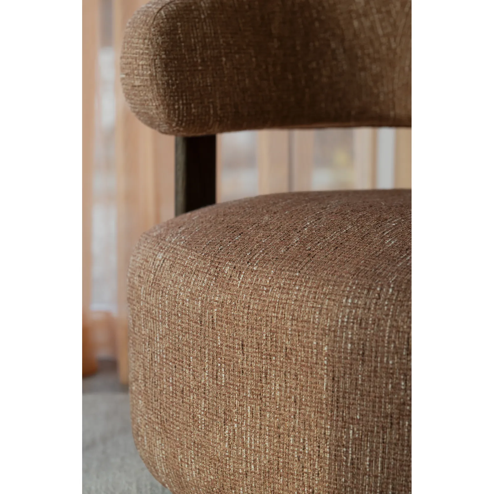 JENISON Loungesessel aus Eiche und Stoff in verschiedenen Farben, 74x74x69 cm - Image 18