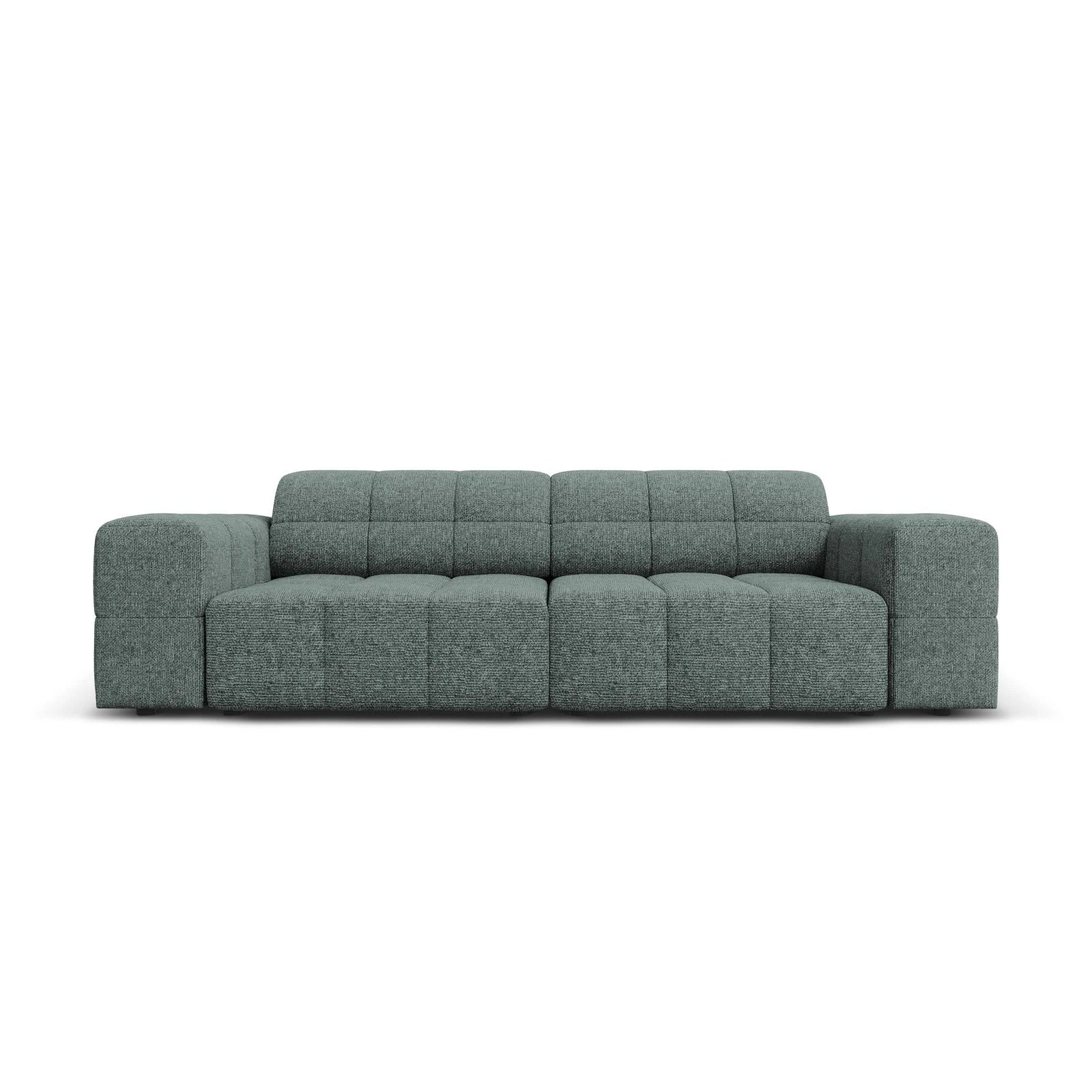Jennifer 3-Sitzer Sofa mit Bezug aus Samt oder Chenille, 204x102 cm - Image 13