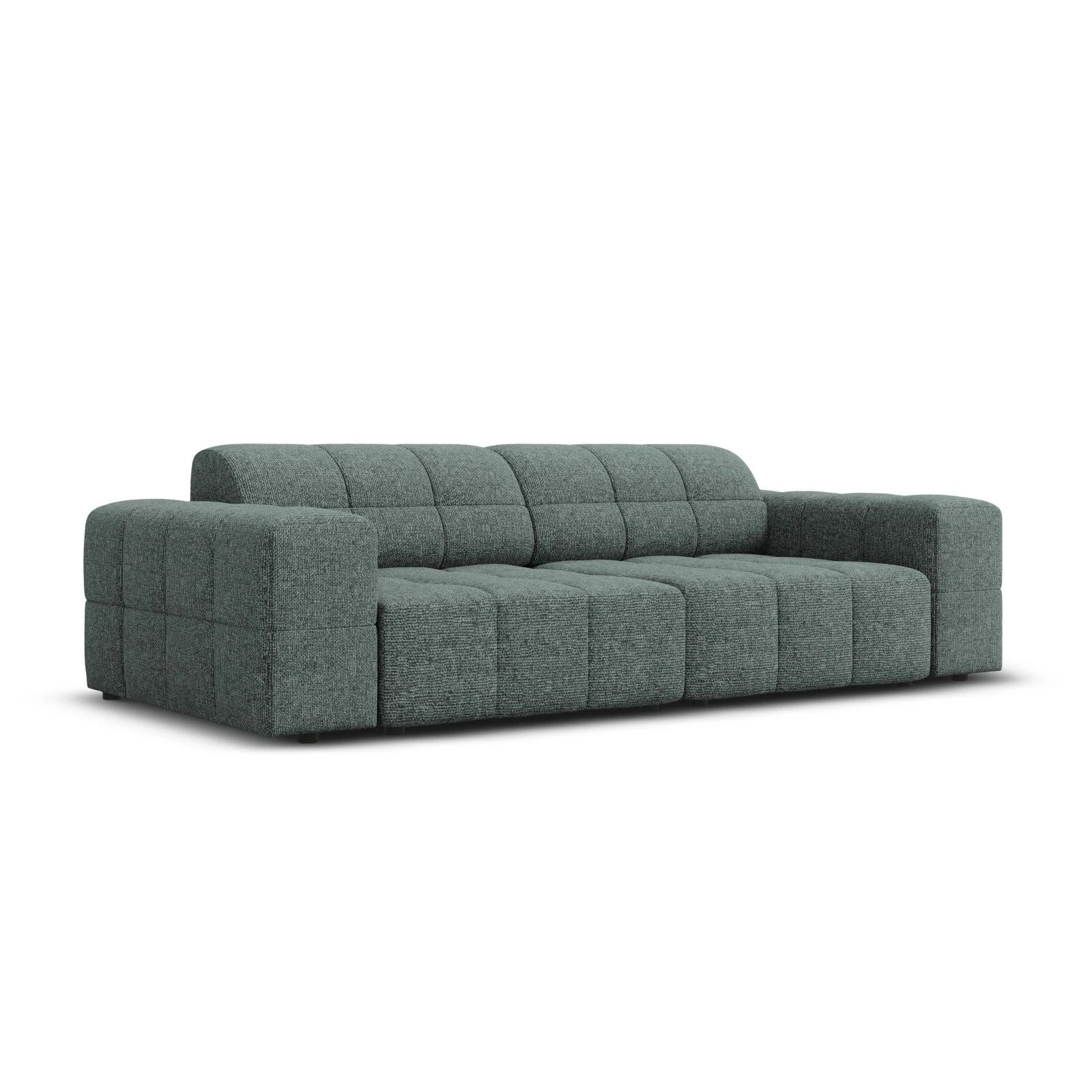 Jennifer 3-Sitzer Sofa mit Bezug aus Samt oder Chenille, 204x102 cm - Image 14