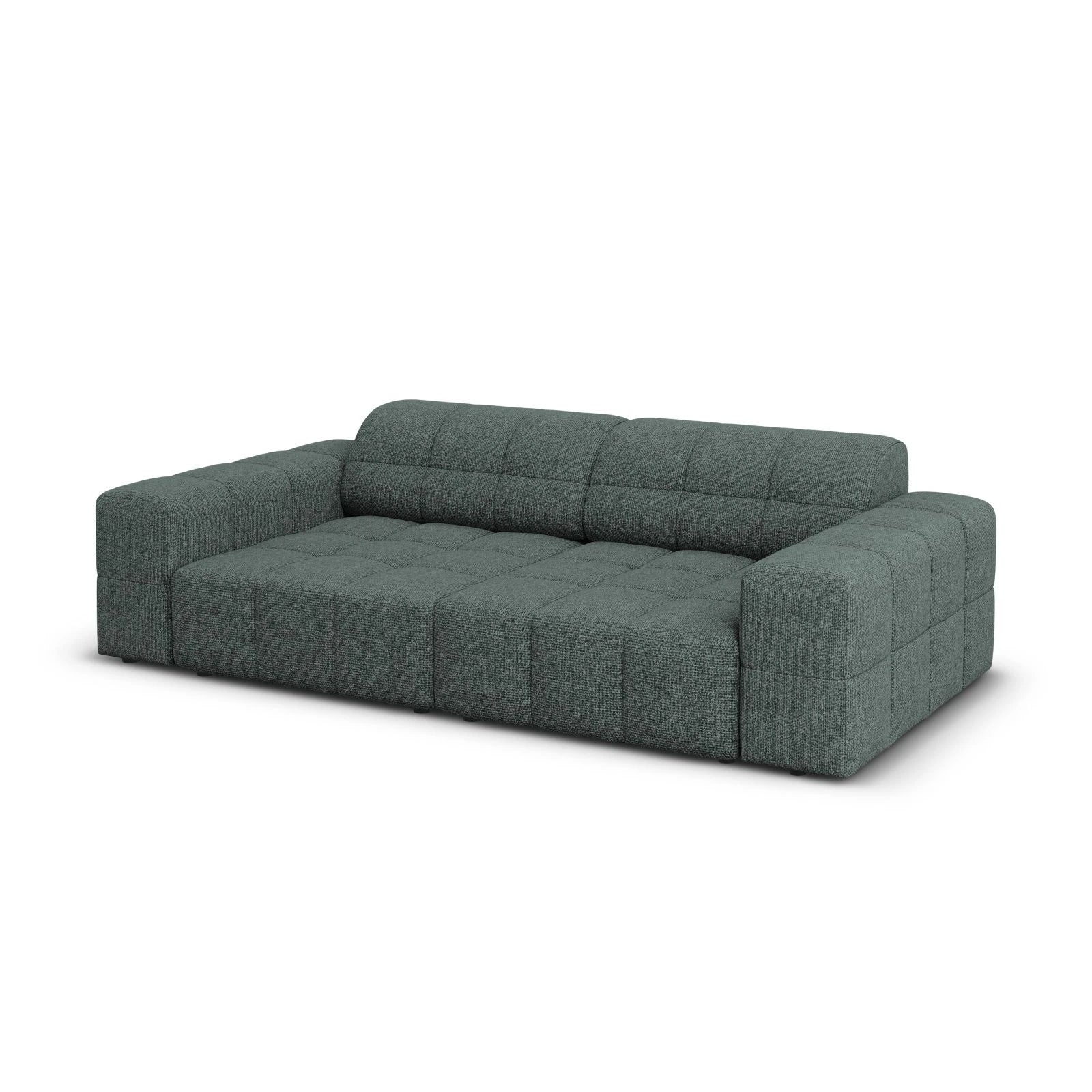 Jennifer 3-Sitzer Sofa mit Bezug aus Samt oder Chenille, 204x102 cm - Image 15