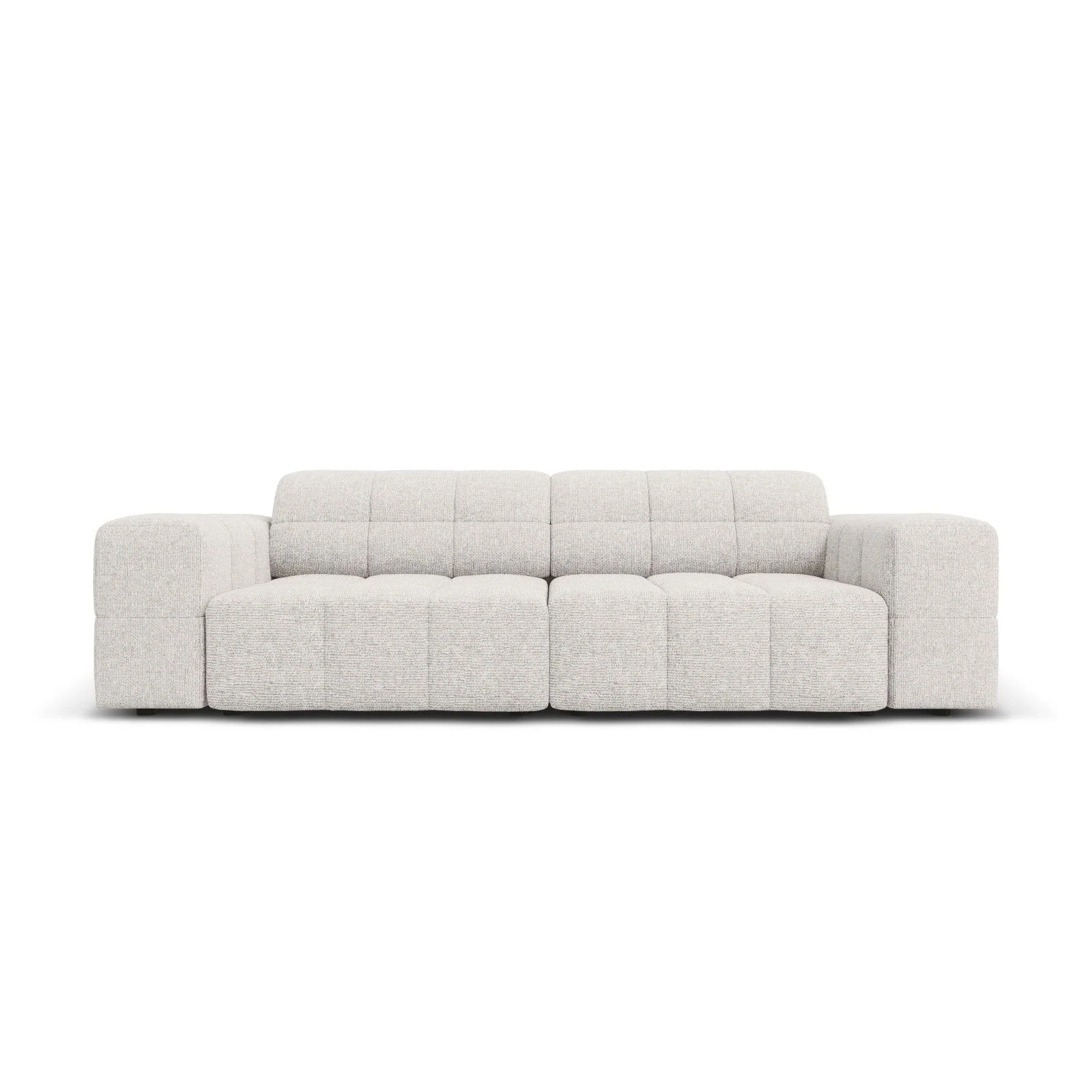 Jennifer 3-Sitzer Sofa mit Bezug aus Samt oder Chenille, 204x102 cm - Image 25