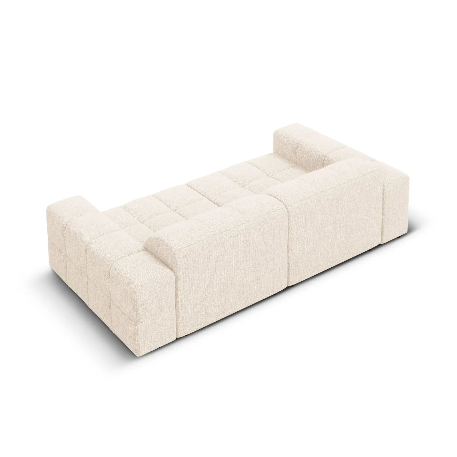 Jennifer 3-Sitzer Sofa mit Bezug aus Samt oder Chenille, 204x102 cm - Image 4