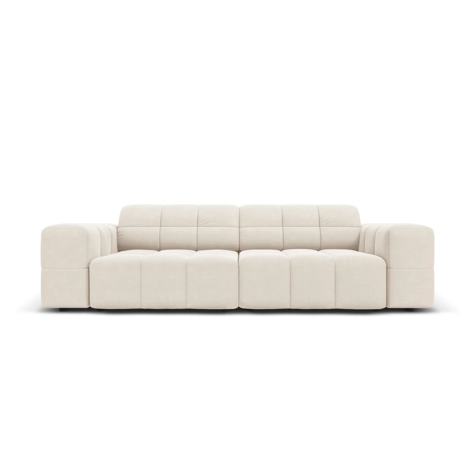 Jennifer 3-Sitzer Sofa mit Bezug aus Samt oder Chenille, 204x102 cm - Image 43