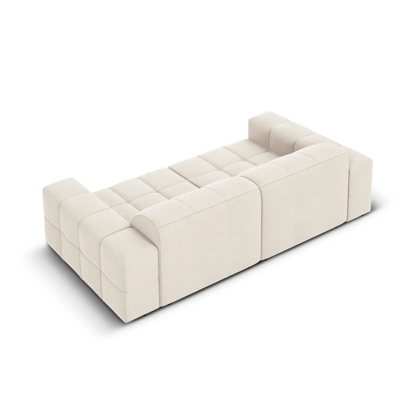 Jennifer 3-Sitzer Sofa mit Bezug aus Samt oder Chenille, 204x102 cm - Image 46