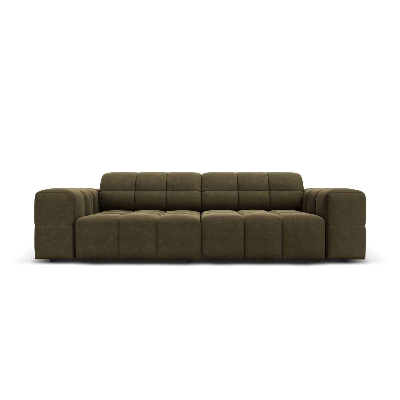 Jennifer 3-Sitzer Sofa mit Bezug aus Samt oder Chenille, 204x102 cm - Image 49