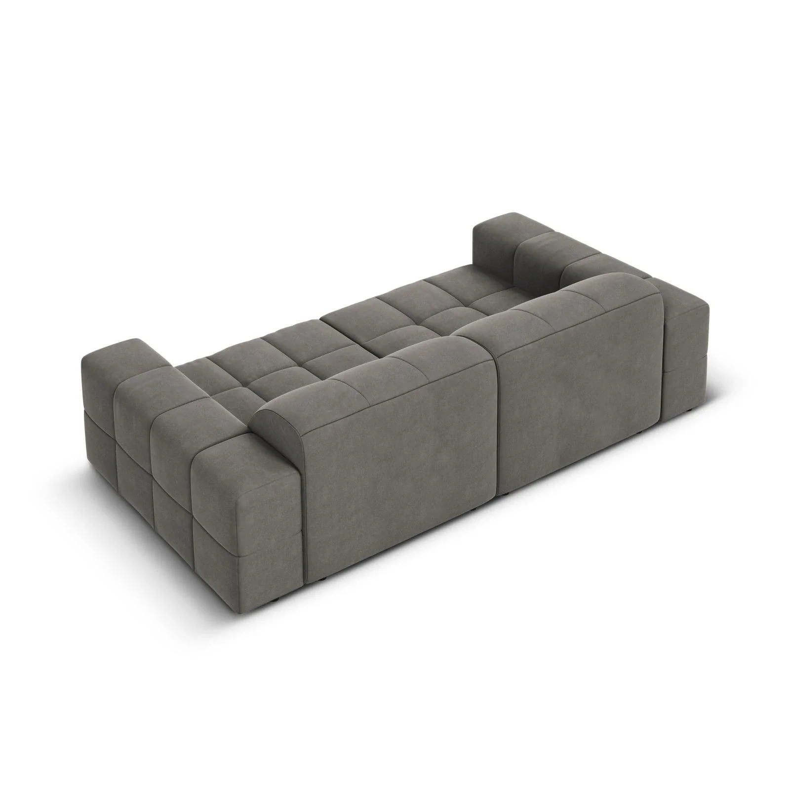 Jennifer 3-Sitzer Sofa mit Bezug aus Samt oder Chenille, 204x102 cm - Image 70