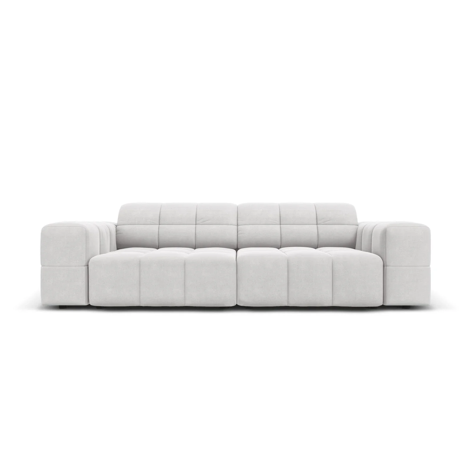 Jennifer 3-Sitzer Sofa mit Bezug aus Samt oder Chenille, 204x102 cm - Image 85
