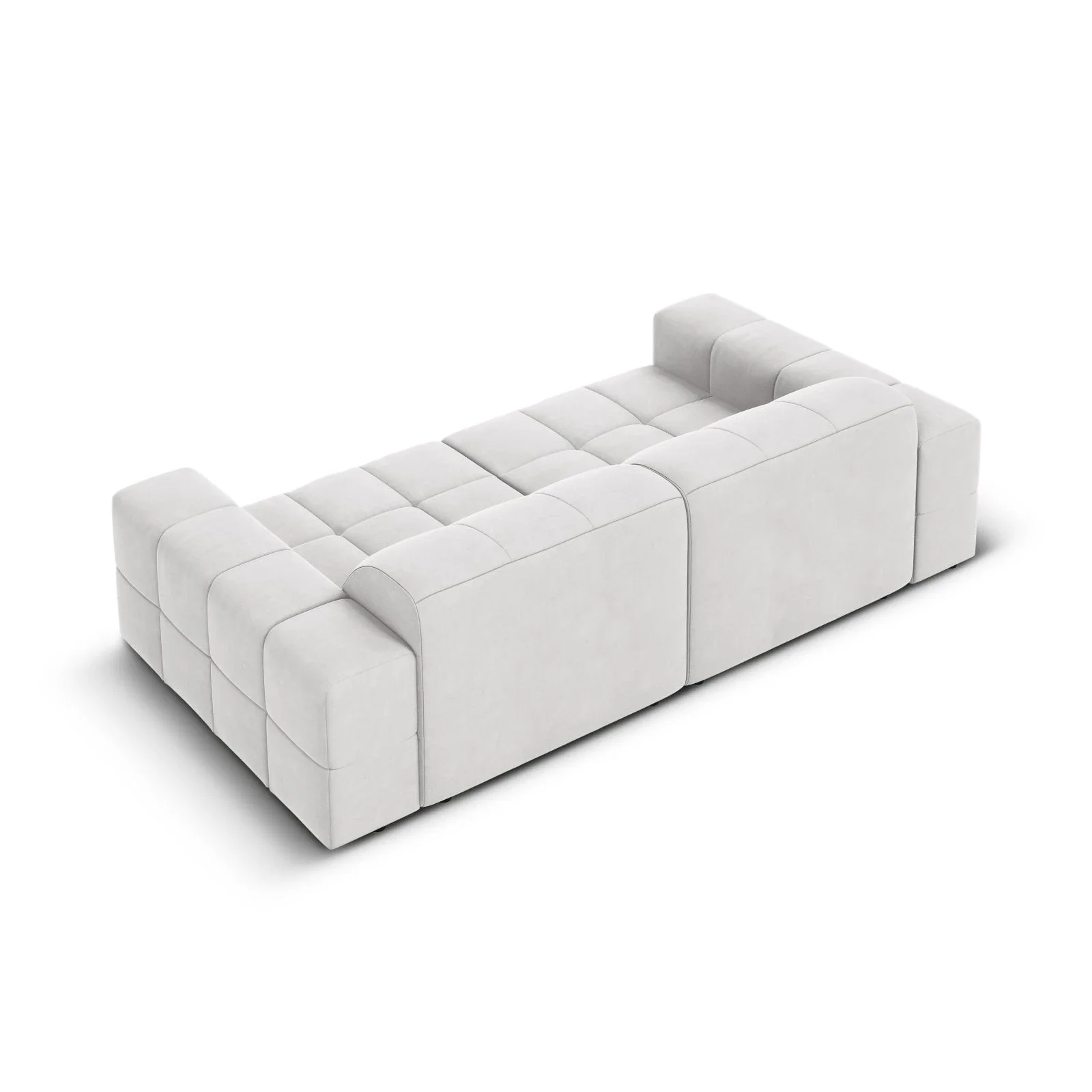 Jennifer 3-Sitzer Sofa mit Bezug aus Samt oder Chenille, 204x102 cm - Image 88