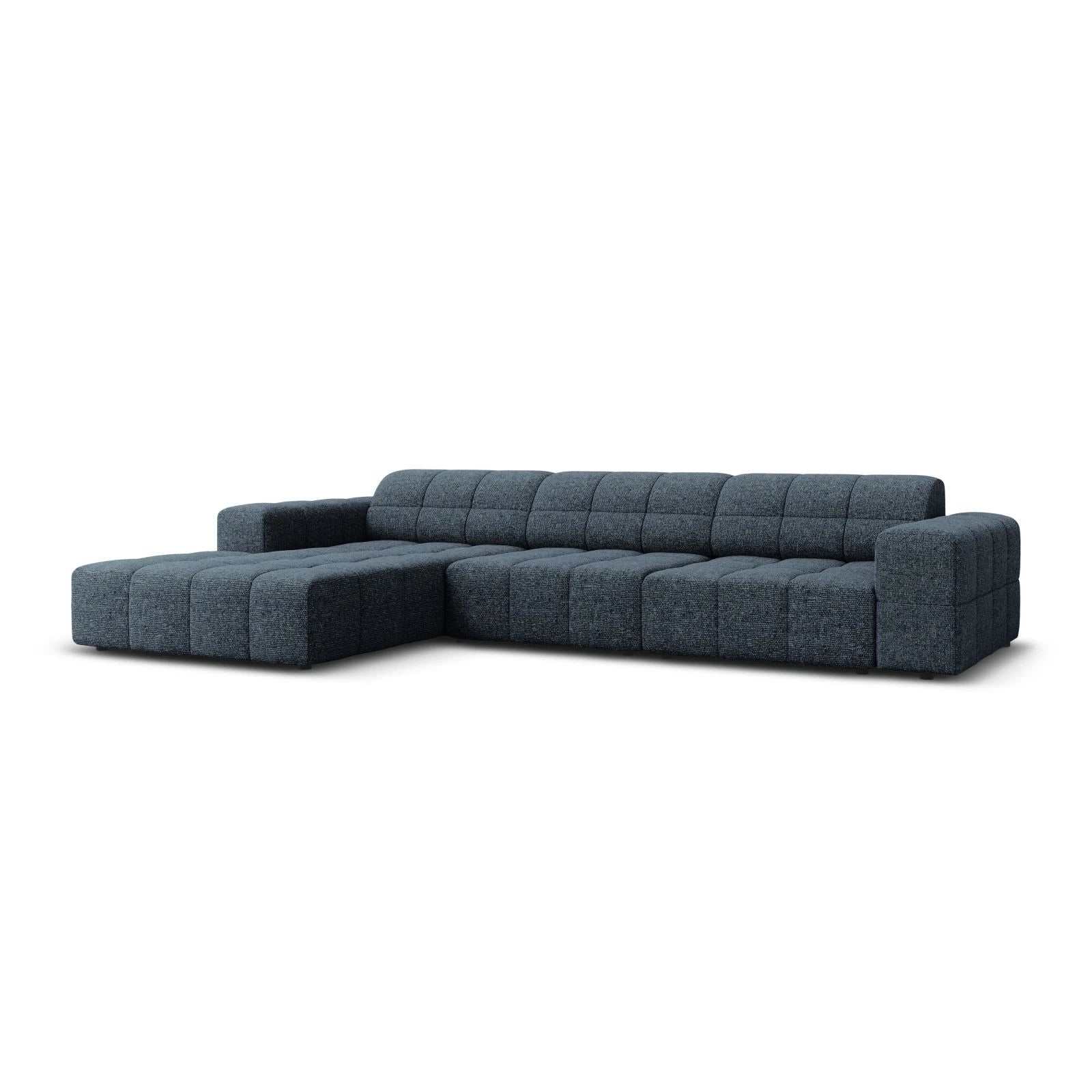 Jennifer 4-Sitzer Ecksofa, Linke Seite, mit Bezug aus Samt oder Chenille, 284x166 cm - Image 20