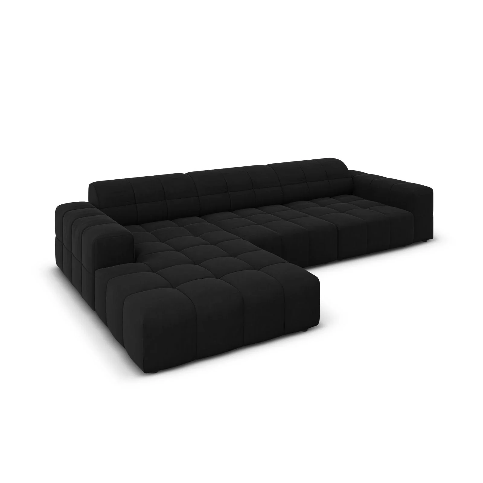 Jennifer 4-Sitzer Ecksofa, Linke Seite, mit Bezug aus Samt oder Chenille, 284x166 cm - Image 81